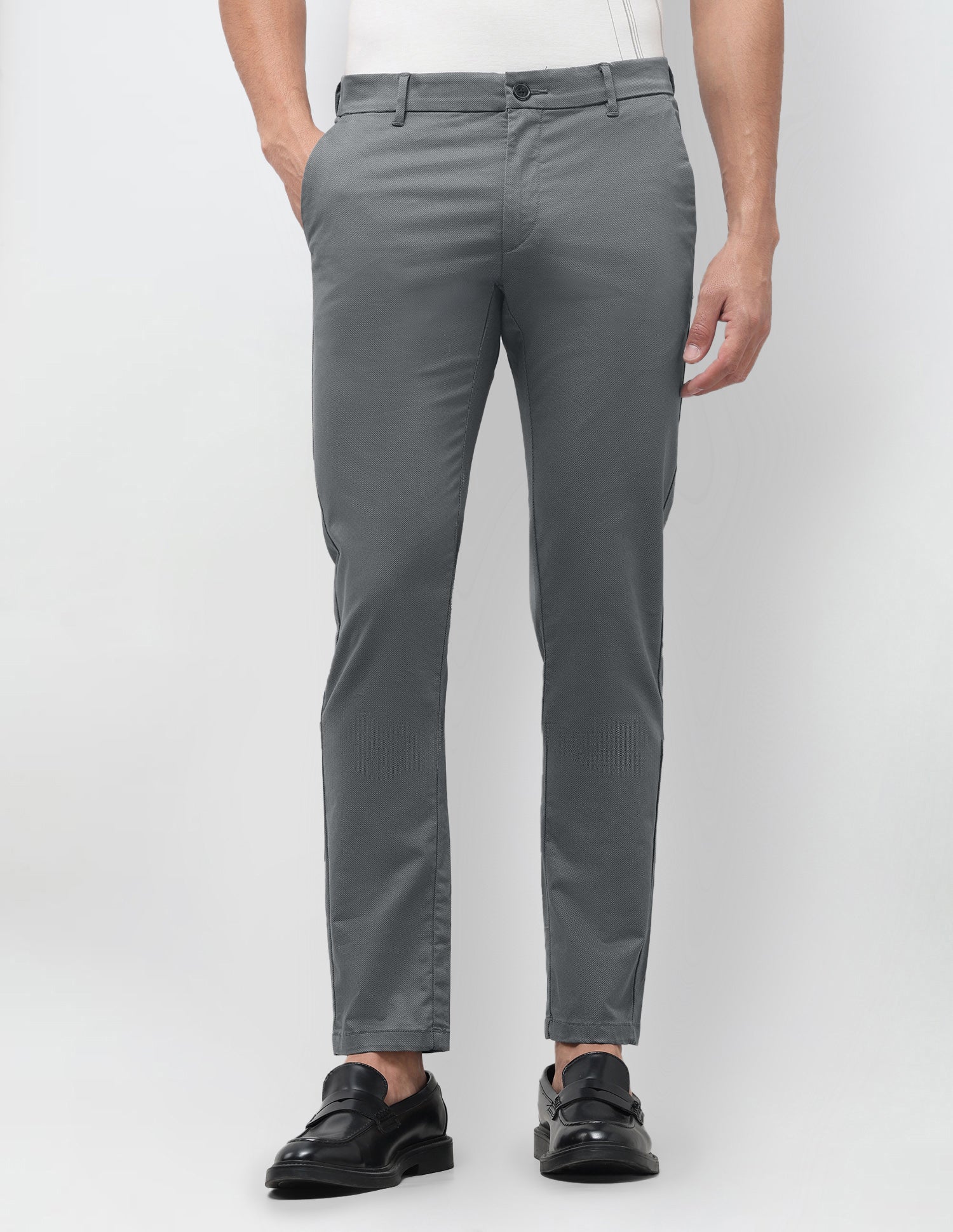Austin Slim Fit All Over Printed Trousers - Image 6