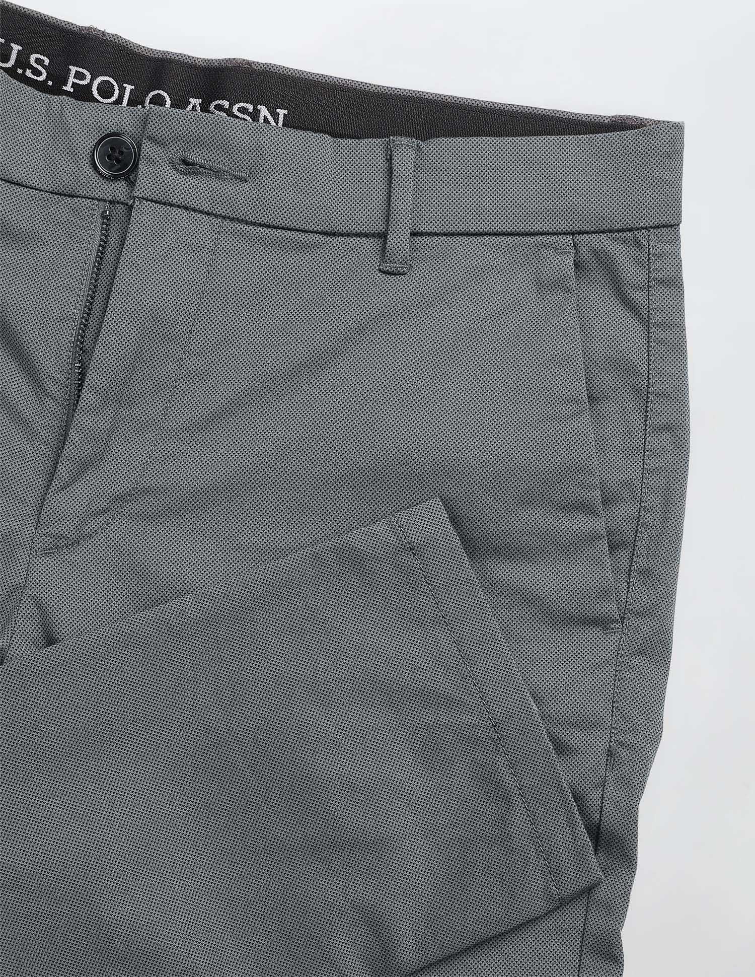 Austin Slim Fit All Over Printed Trousers - Image 9