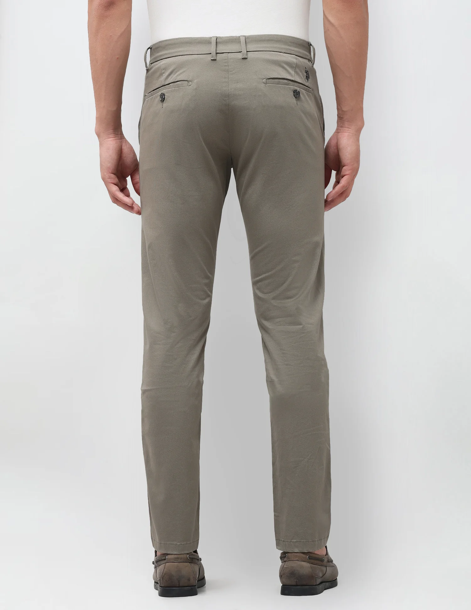 Austin Slim Fit All Over Printed Trousers - Image 5