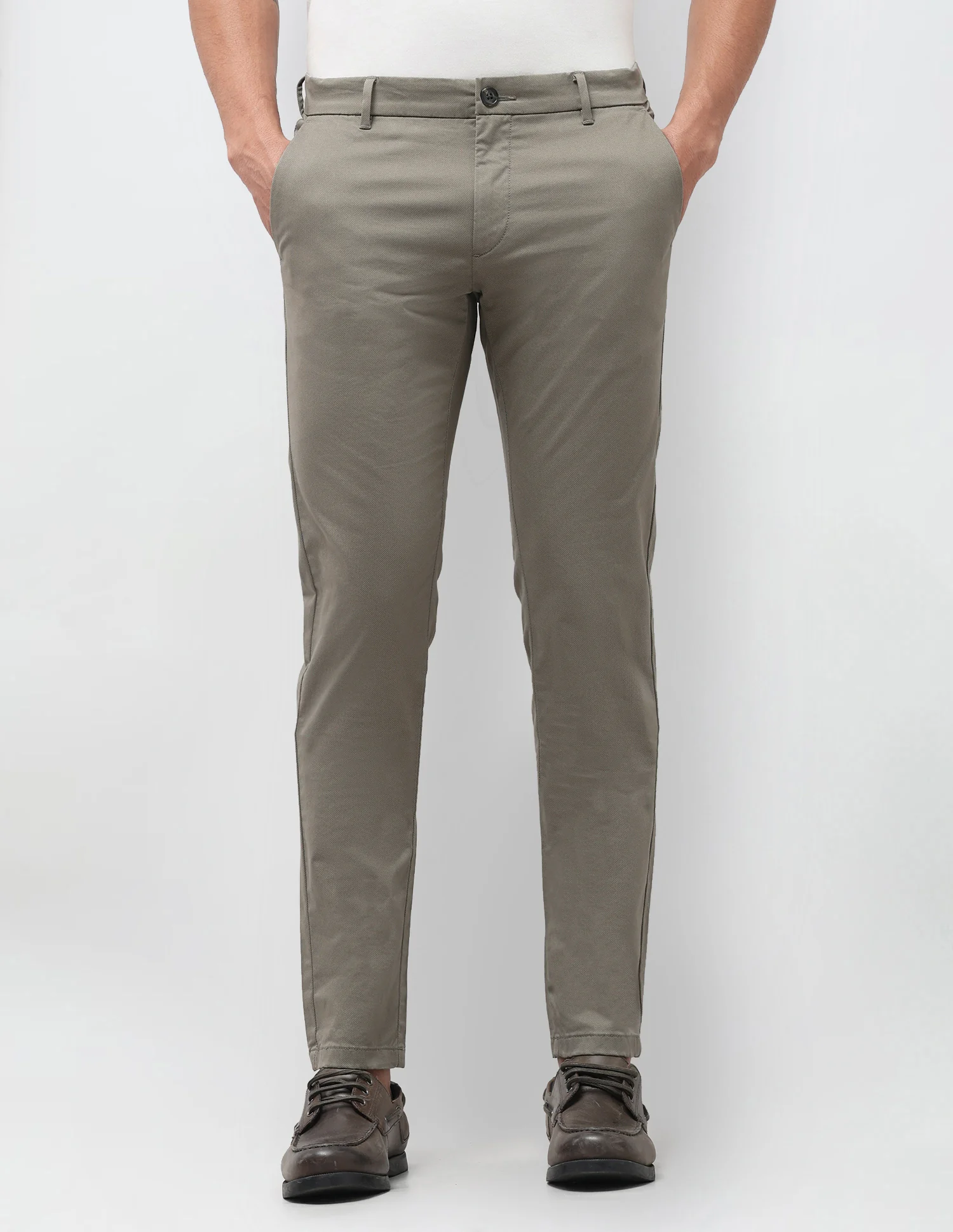 Austin Slim Fit All Over Printed Trousers - Image 6
