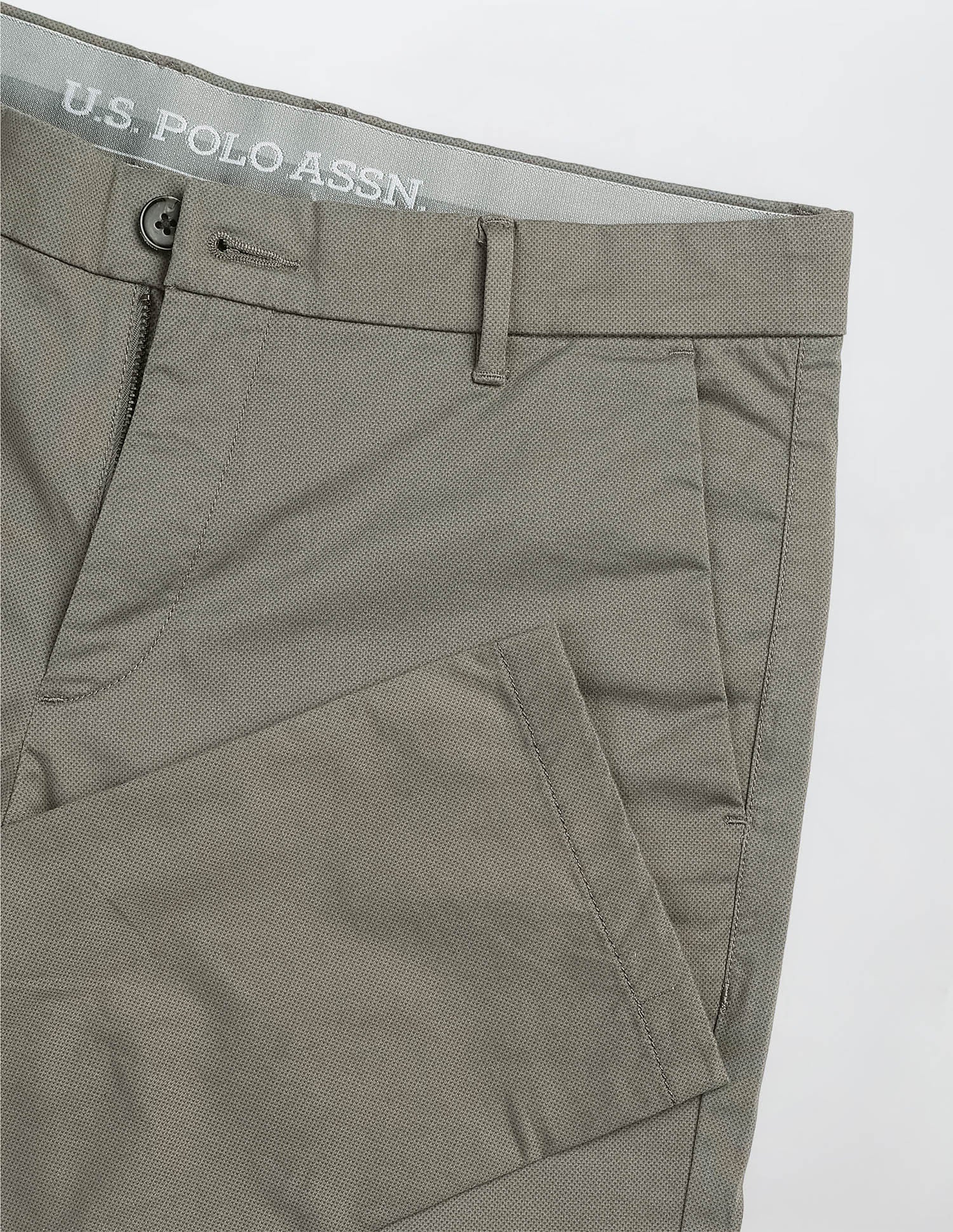 Austin Slim Fit All Over Printed Trousers - Image 9
