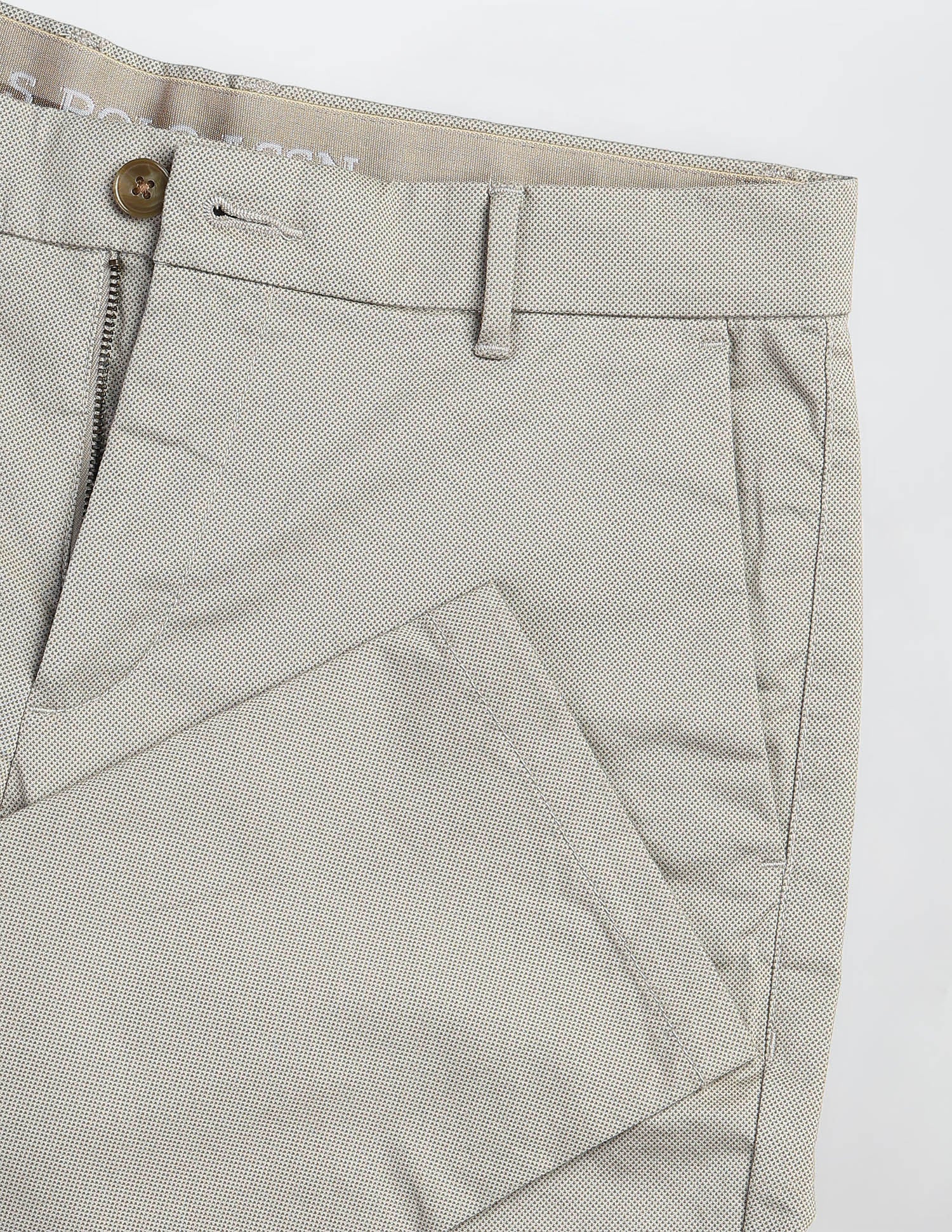 Austin Slim Fit All Over Printed Trousers - Image 9