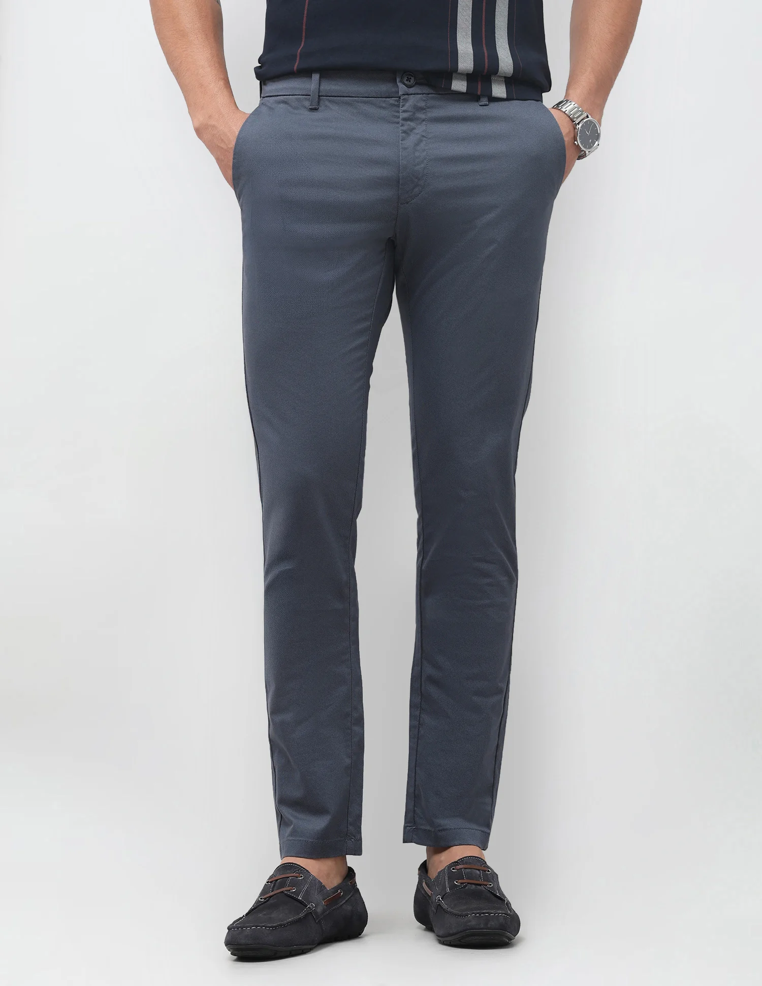 Austin Slim Fit All Over Printed Trousers