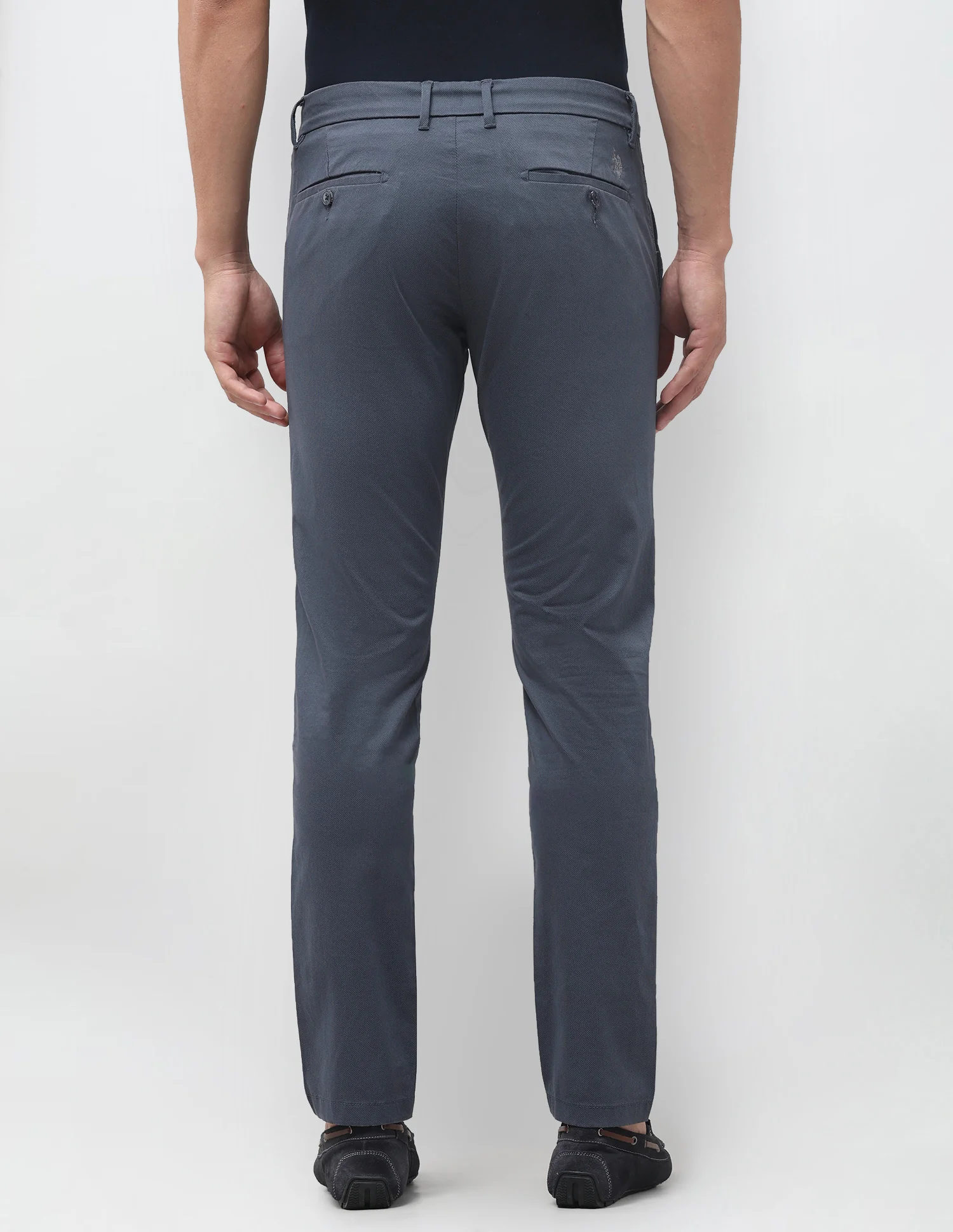 Austin Slim Fit All Over Printed Trousers - Image 5