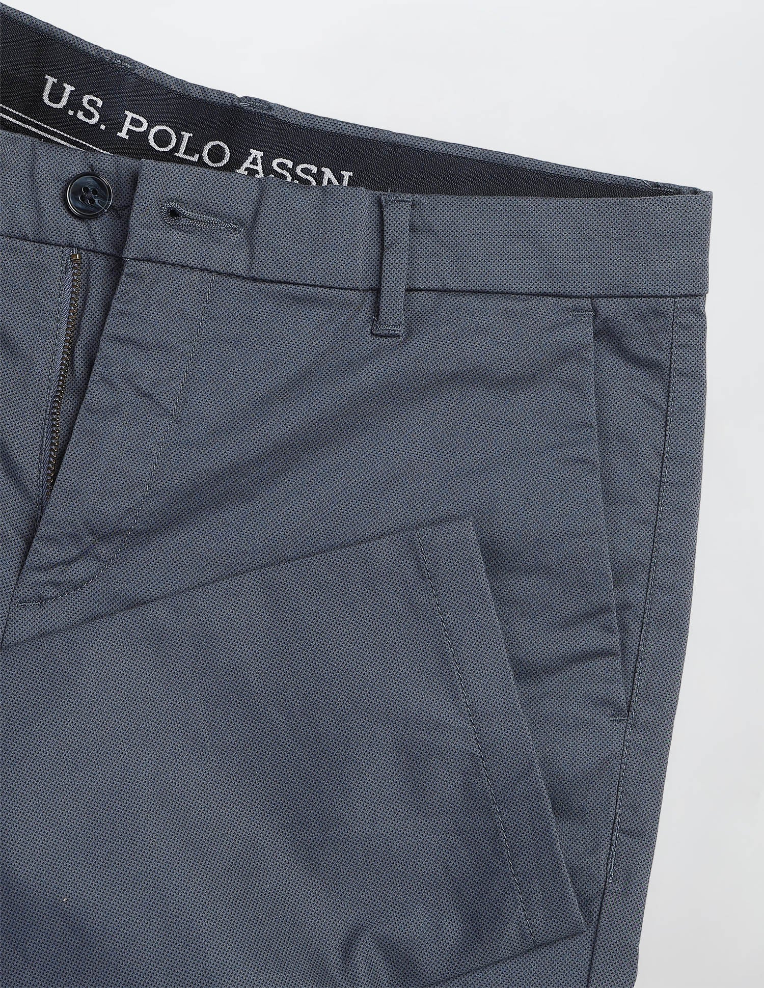 Austin Slim Fit All Over Printed Trousers - Image 9