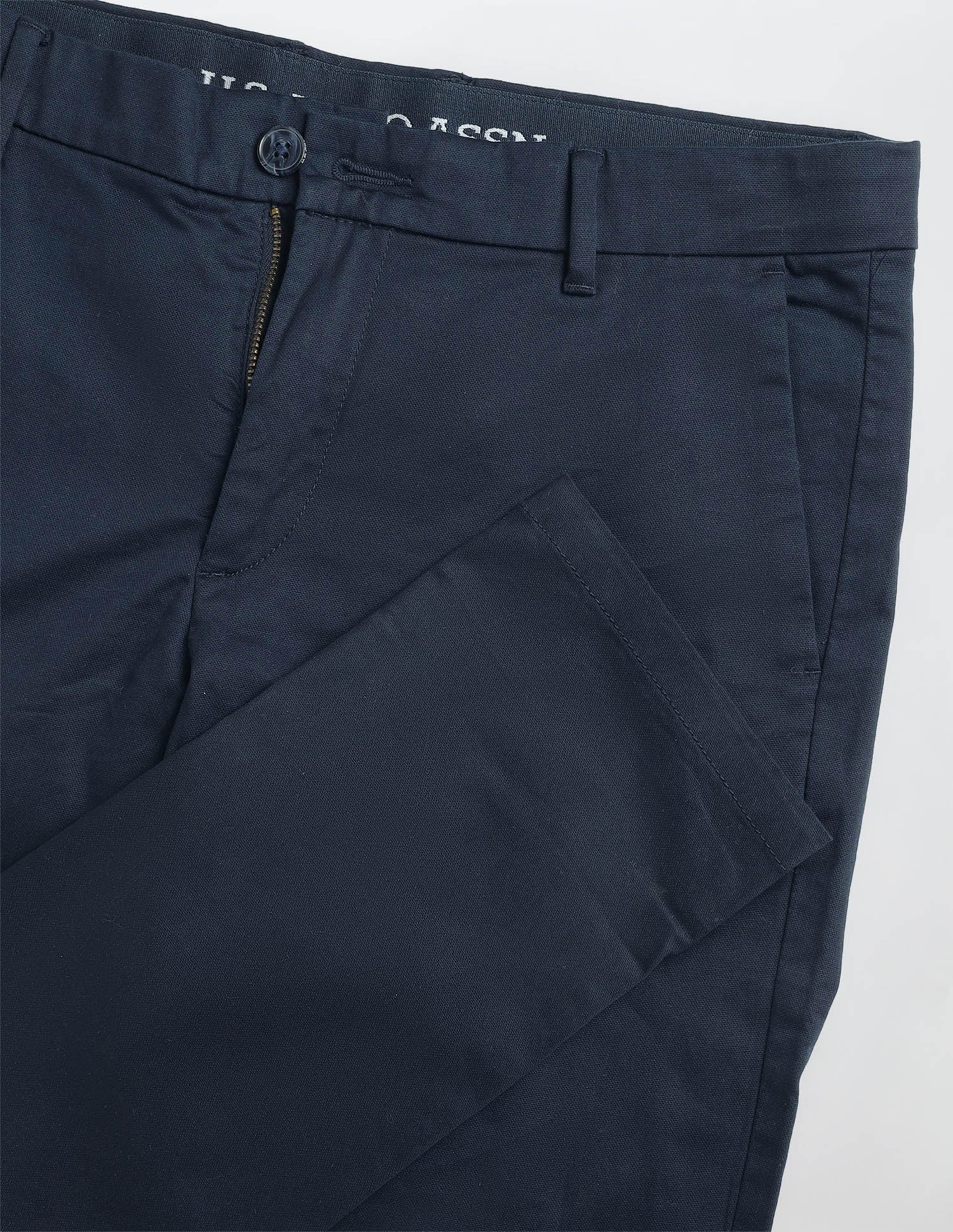 Austin Slim Fit Dobby Trousers - Image 9