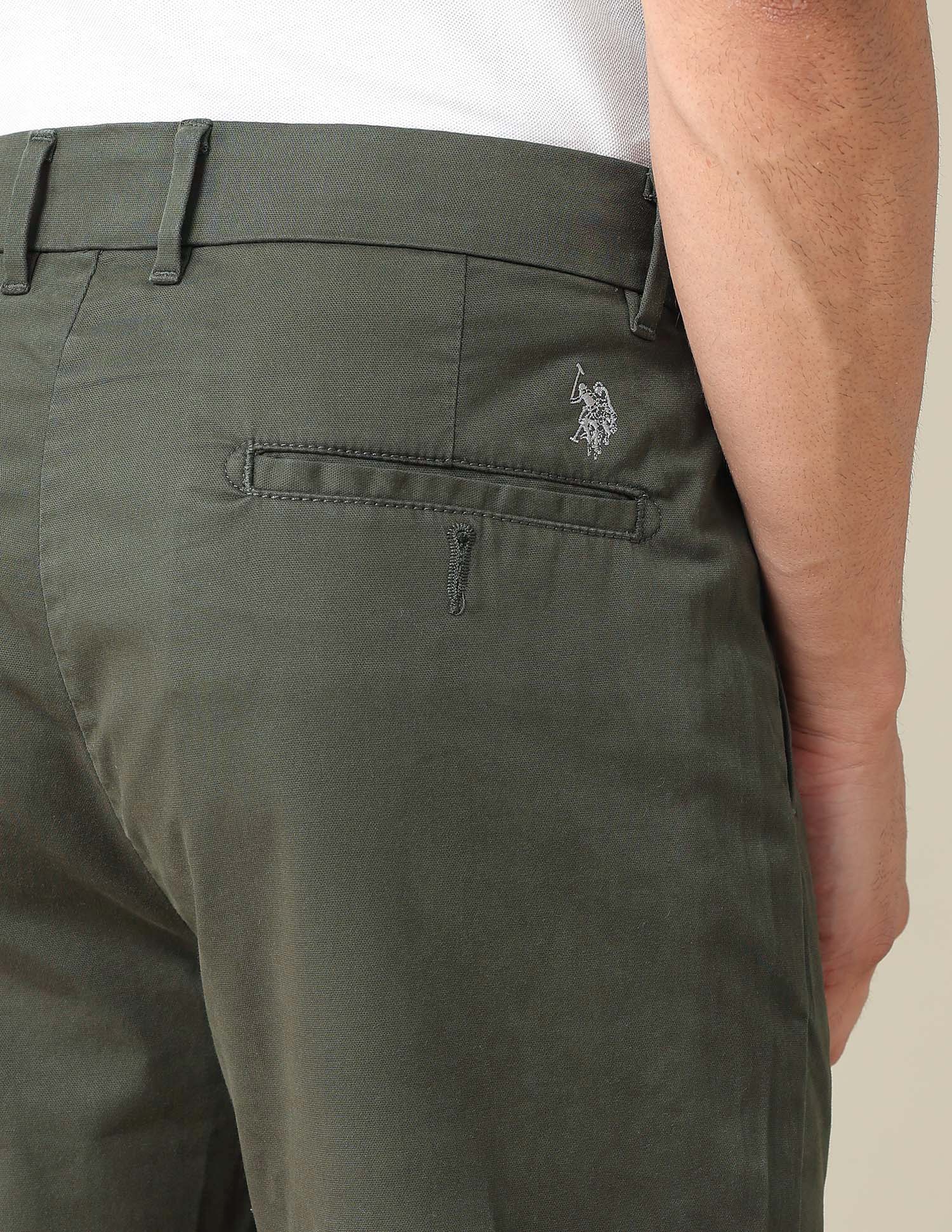Austin Slim Fit Dobby Trousers - Image 8