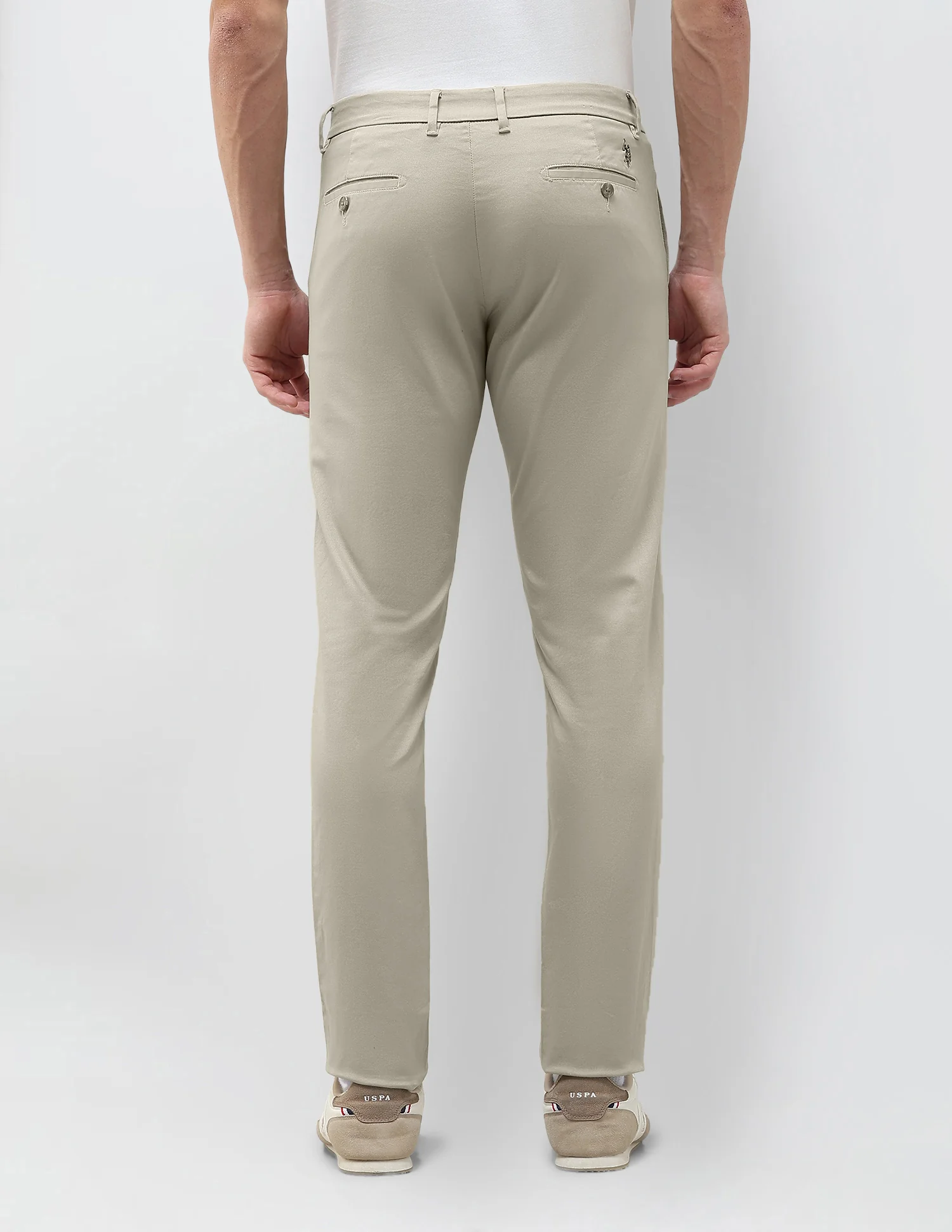 Austin Slim Fit Dobby Trousers - Image 5