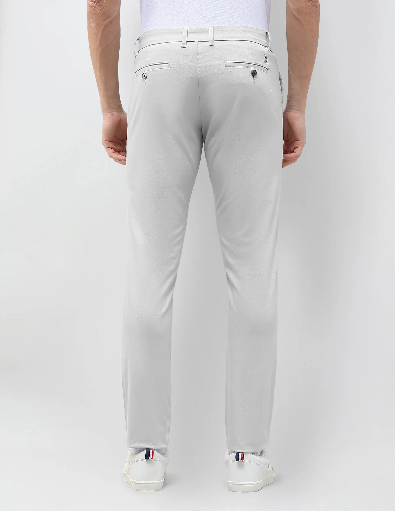 Austin Slim Fit Dobby Trousers - Image 5