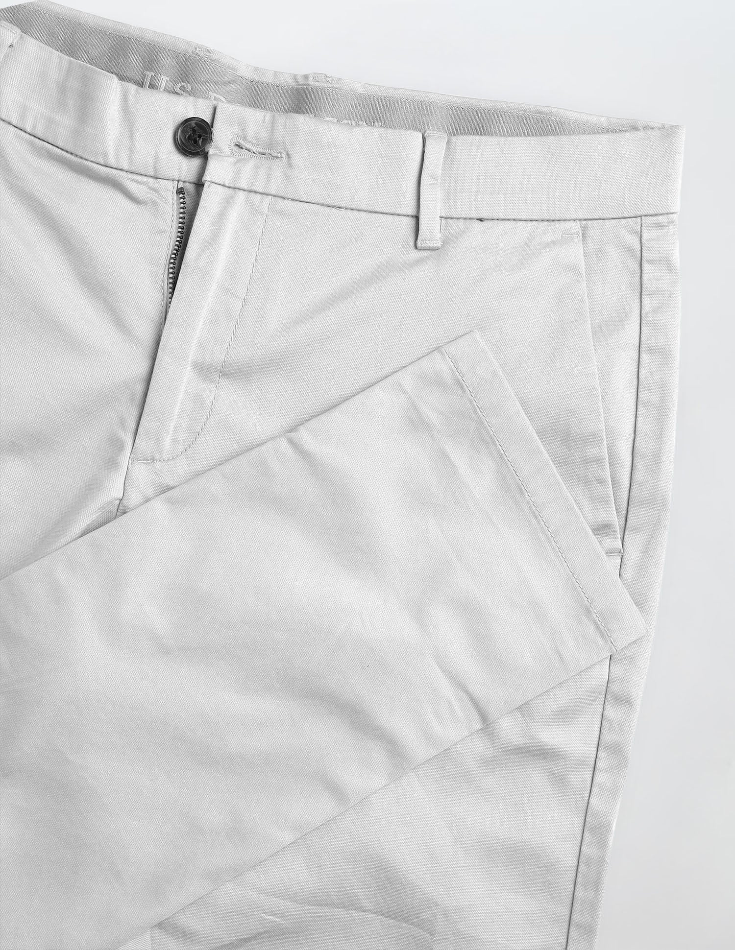 Austin Slim Fit Dobby Trousers - Image 9