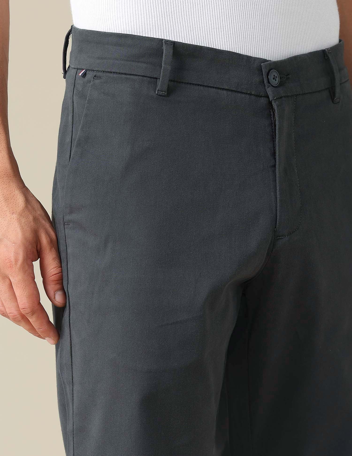 Austin Slim Fit Dobby Trousers - Image 7