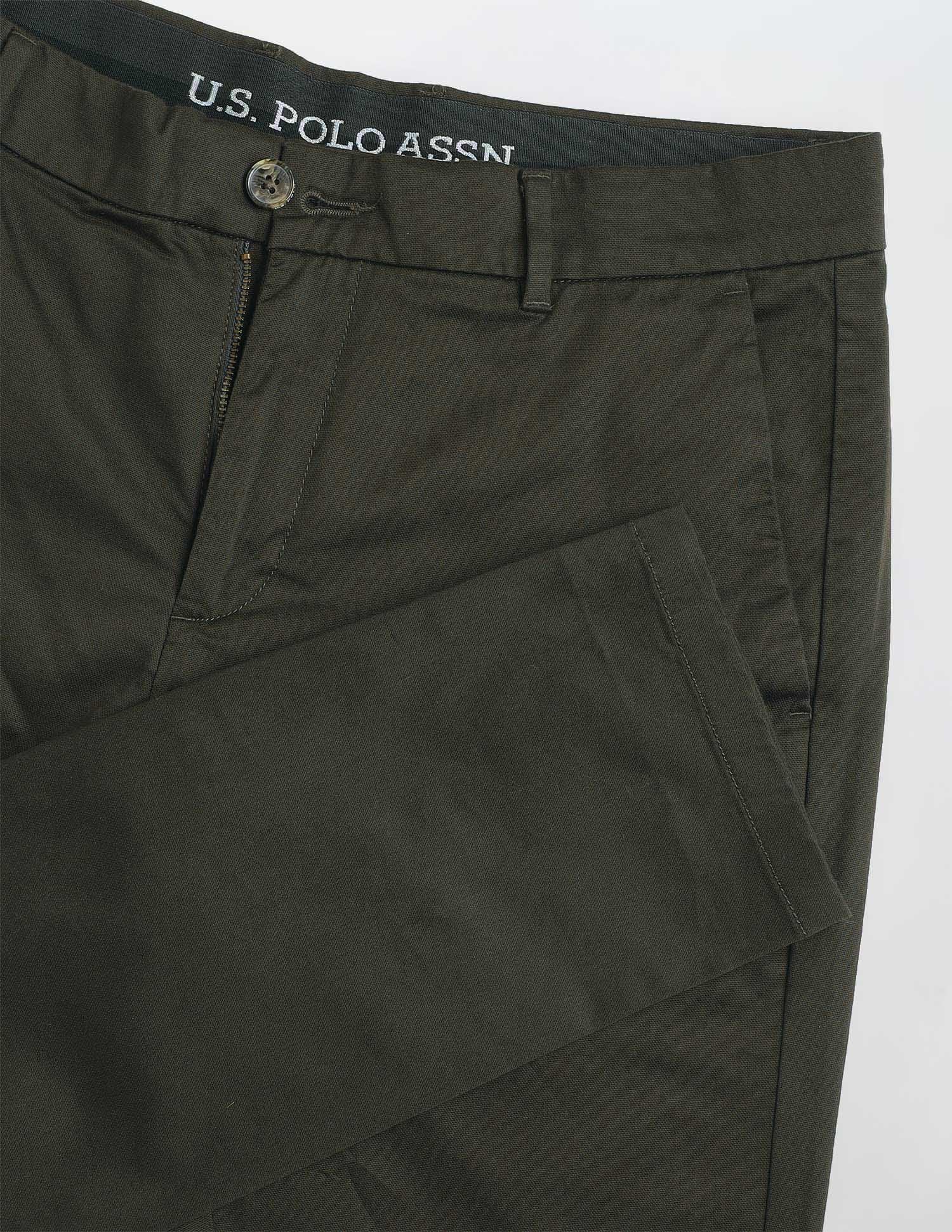Austin Slim Fit Dobby Trousers - Image 9