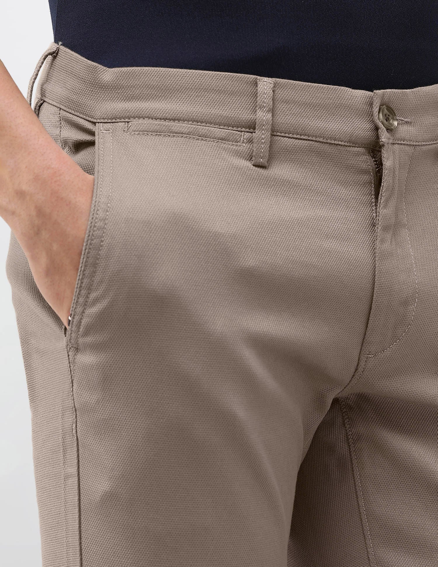 Austin Slim Fit Dobby Trousers - Image 7