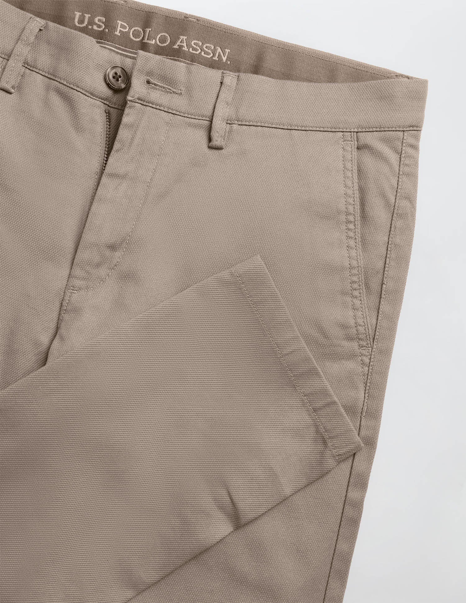 Austin Slim Fit Dobby Trousers - Image 9