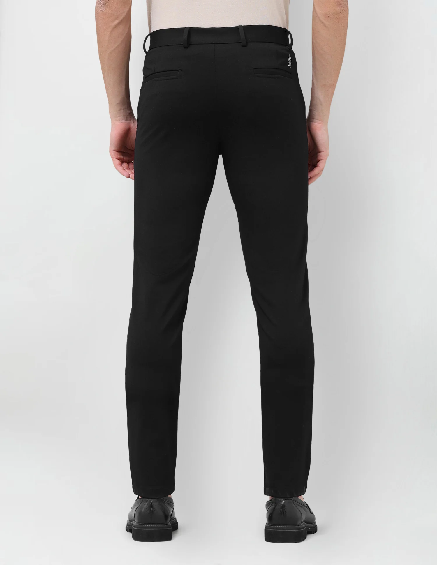Austin Slim Fit Mid Rise Trousers - Image 5