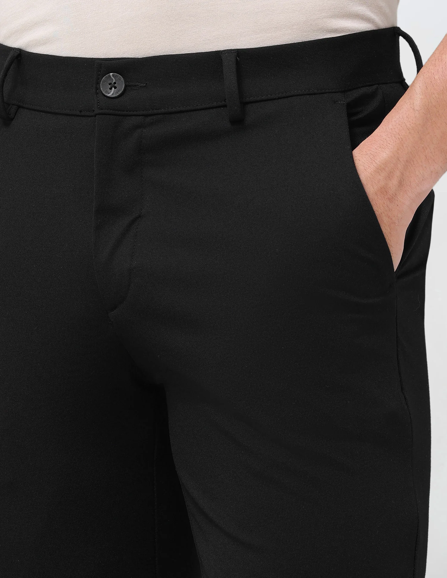 Austin Slim Fit Mid Rise Trousers - Image 7