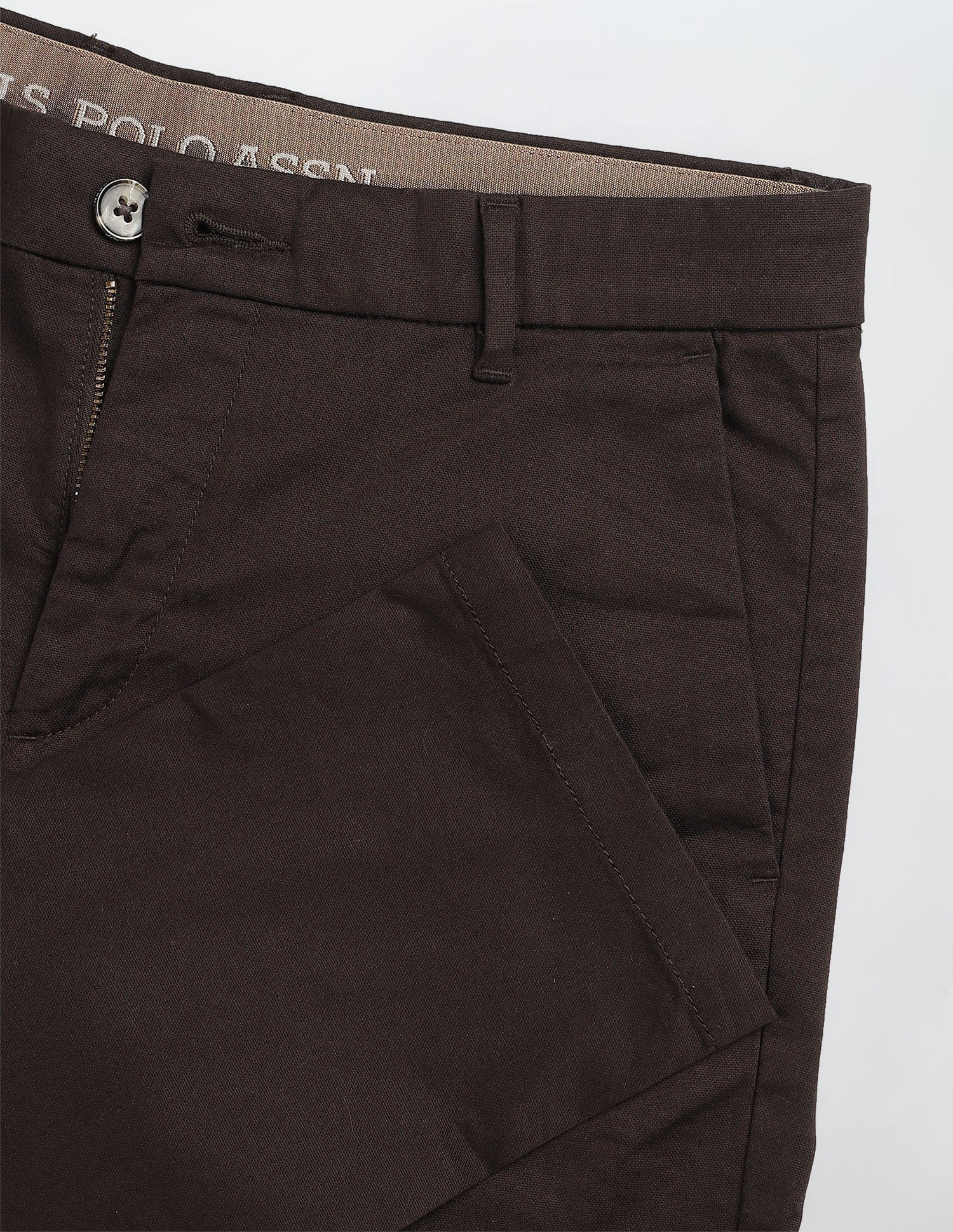 Austin Slim Fit Mid Rise Trousers - Image 9
