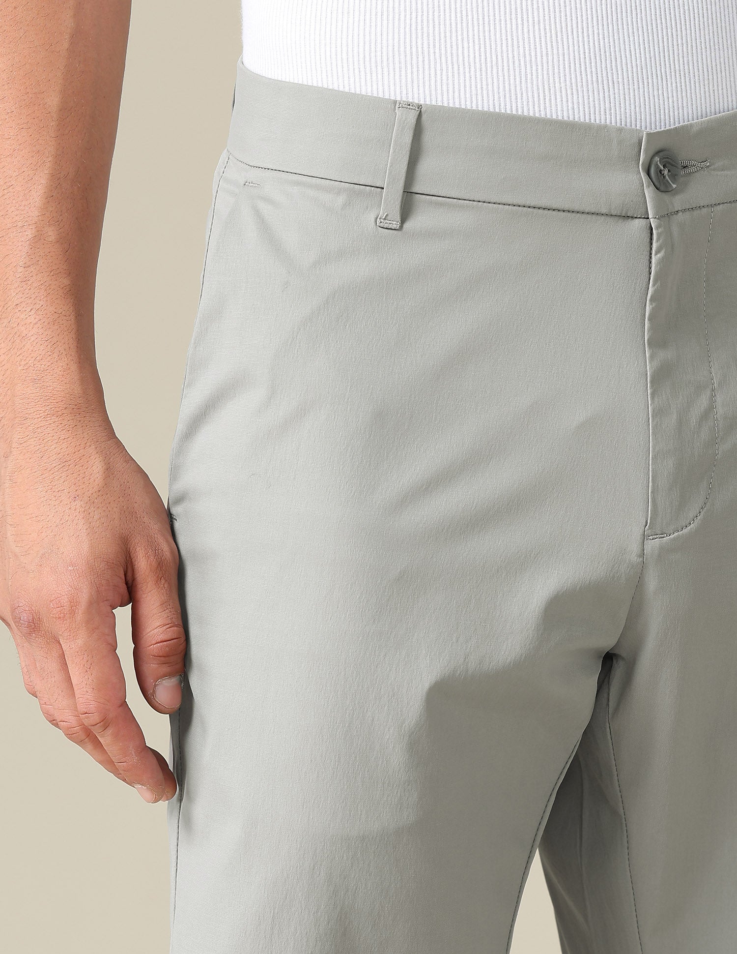 Austin Slim Fit Mid Rise Trousers - Image 7