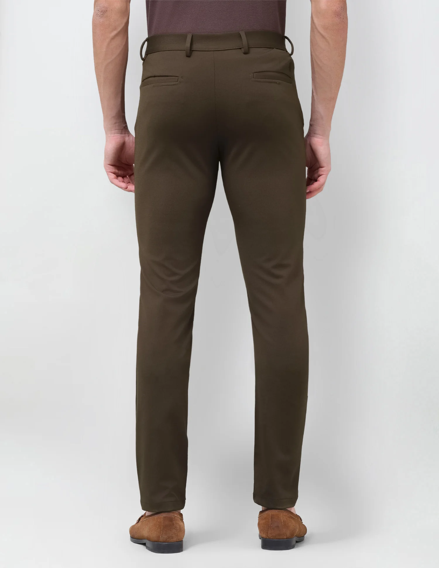 Austin Slim Fit Mid Rise Trousers - Image 5