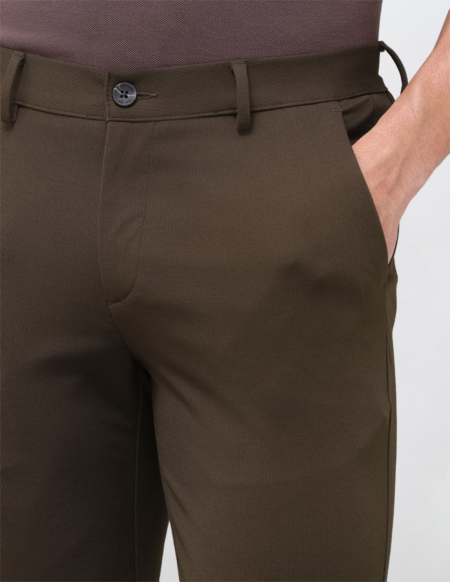 Austin Slim Fit Mid Rise Trousers - Image 7