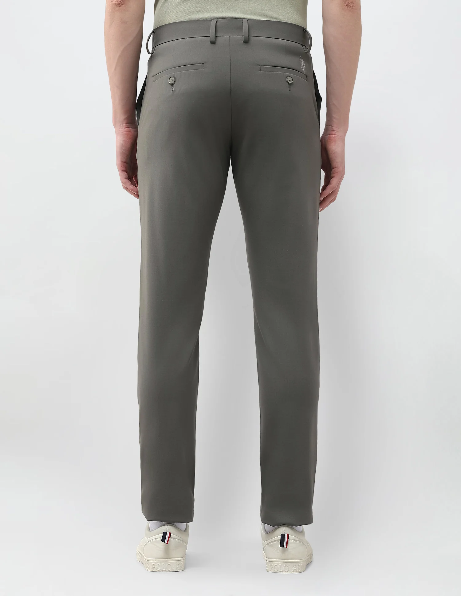 Austin Slim Fit Mid Rise Trousers - Image 5