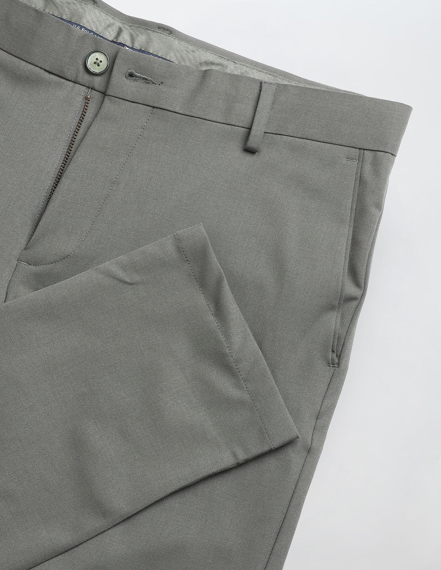 Austin Slim Fit Mid Rise Trousers - Image 9