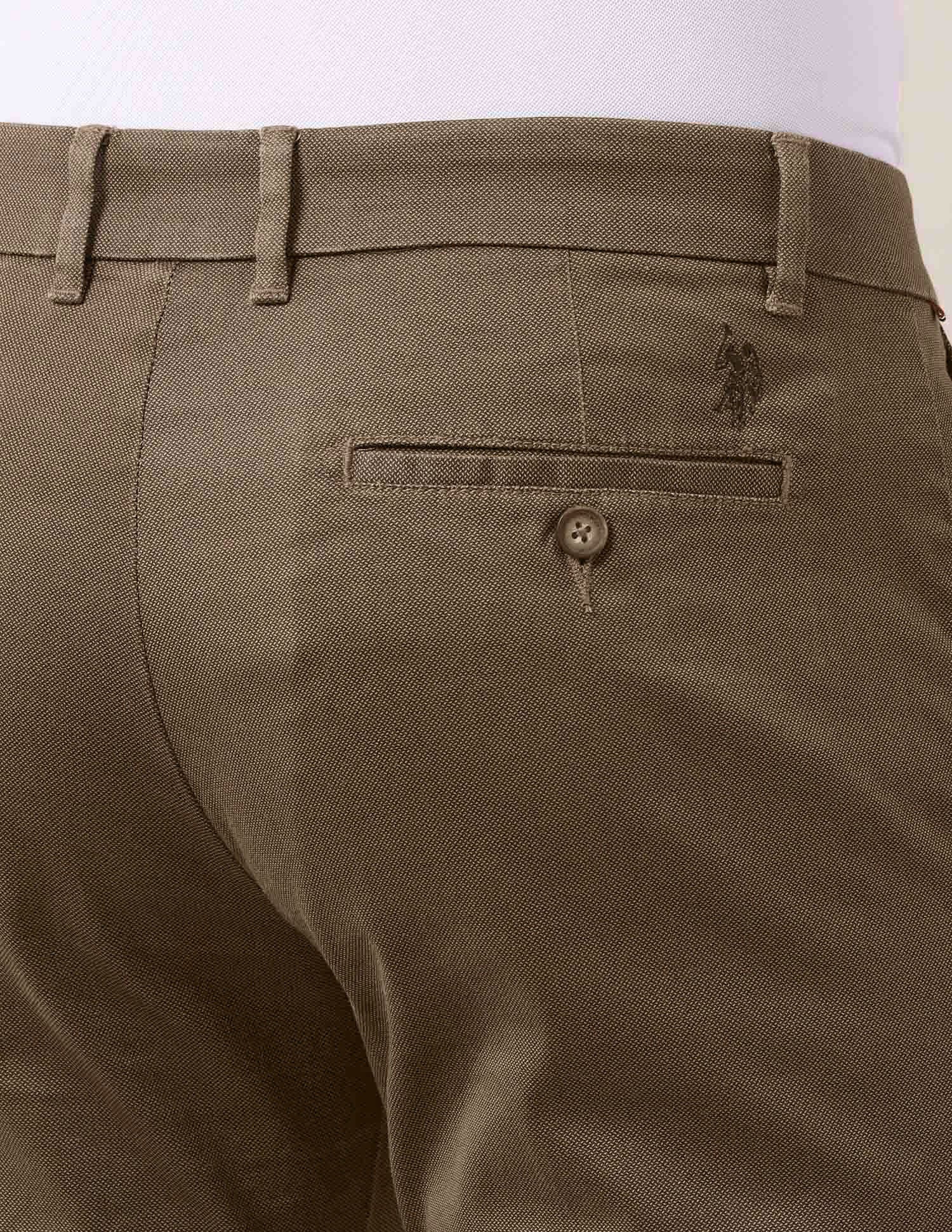 Austin Slim Fit Mid Rise Trousers - Image 8