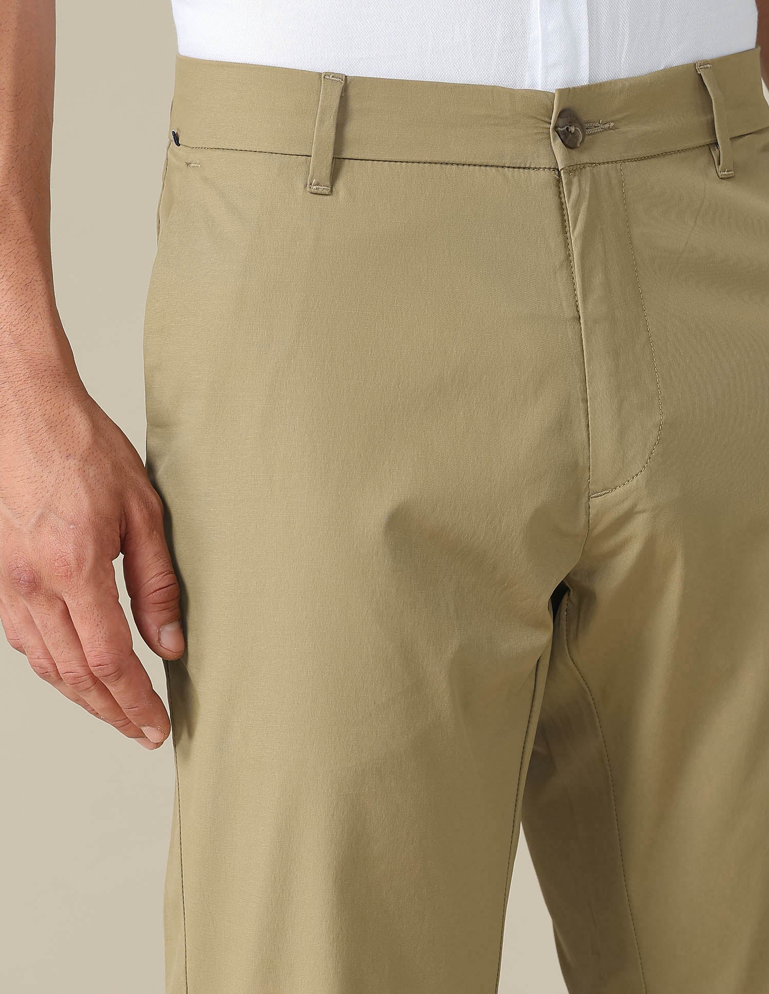 Austin Slim Fit Mid Rise Trousers - Image 7