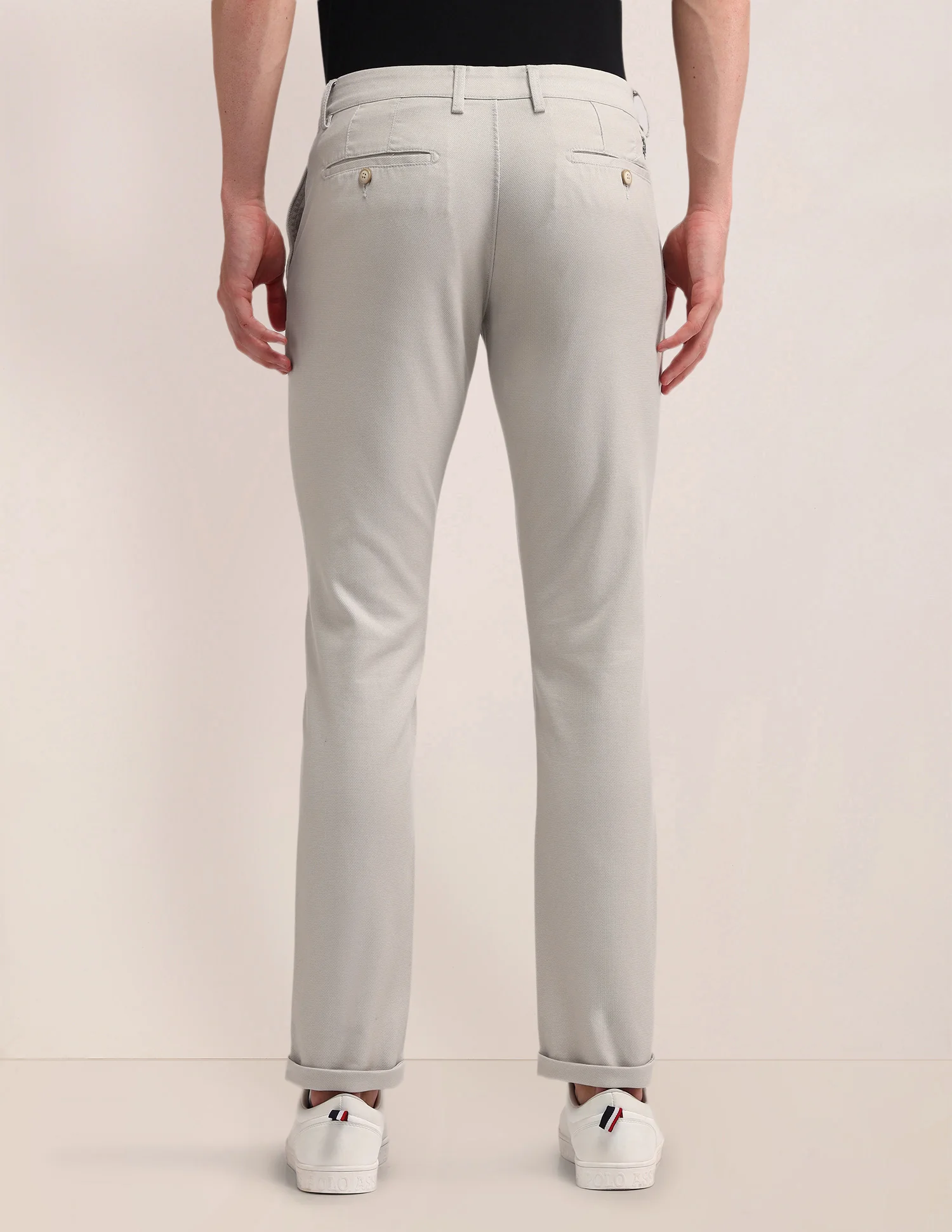 Austin Slim Fit Pleated Front Trousers - Image 5