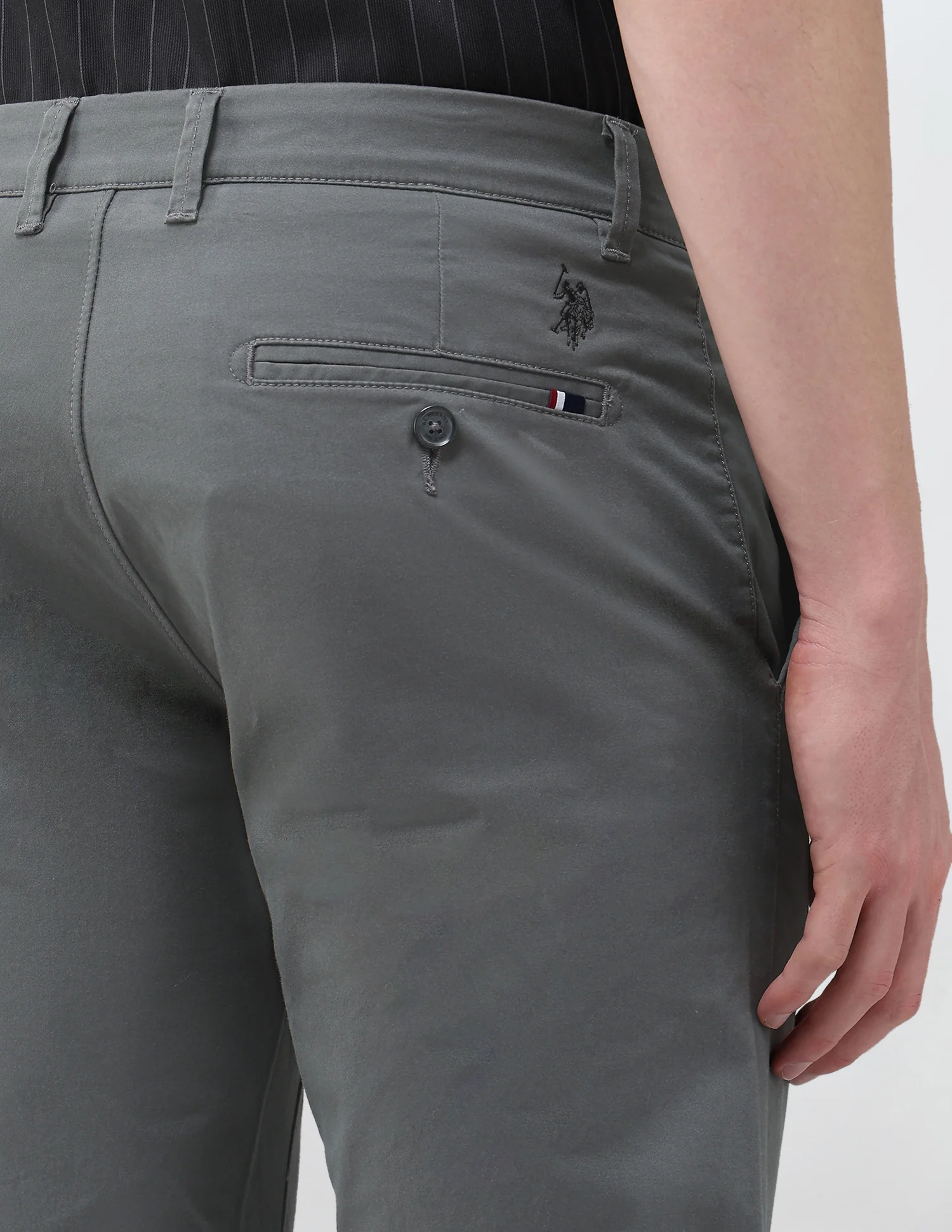 Austin Slim Fit Satin Trousers - Image 8