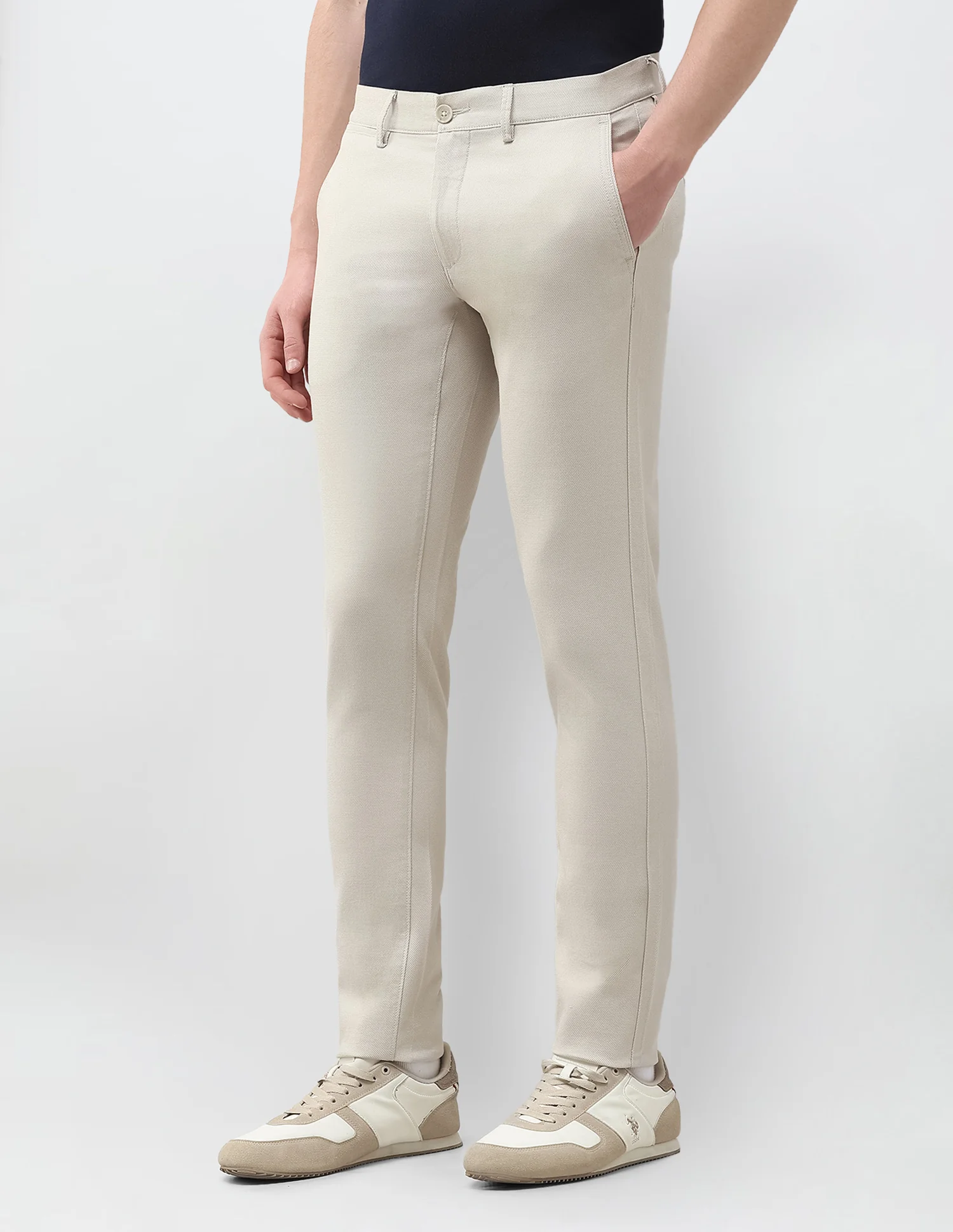 Austin Slim Fit Satin Trousers - Image 4