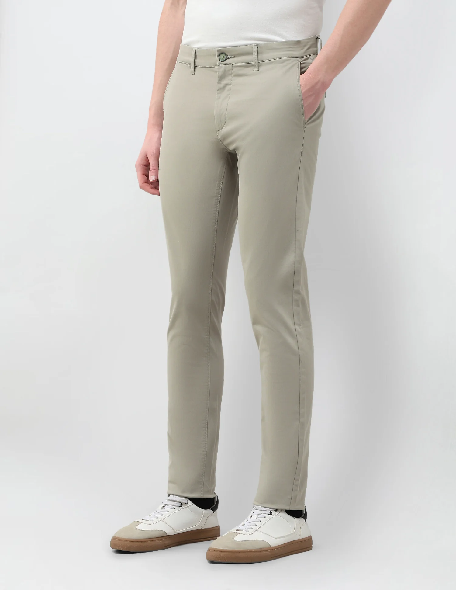 Austin Slim Fit Satin Trousers - Image 4