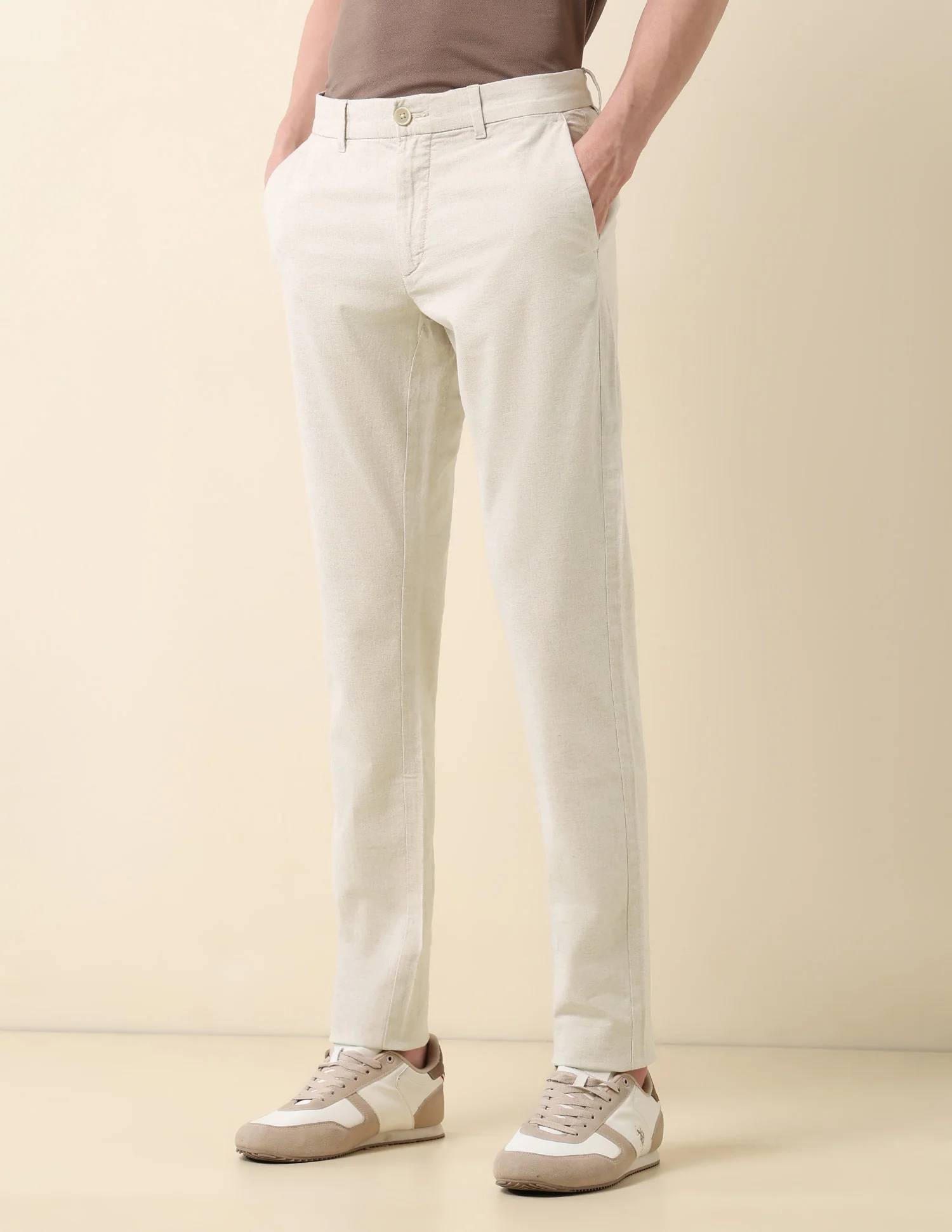 Austin Slim Fit Satin Trousers - Image 4