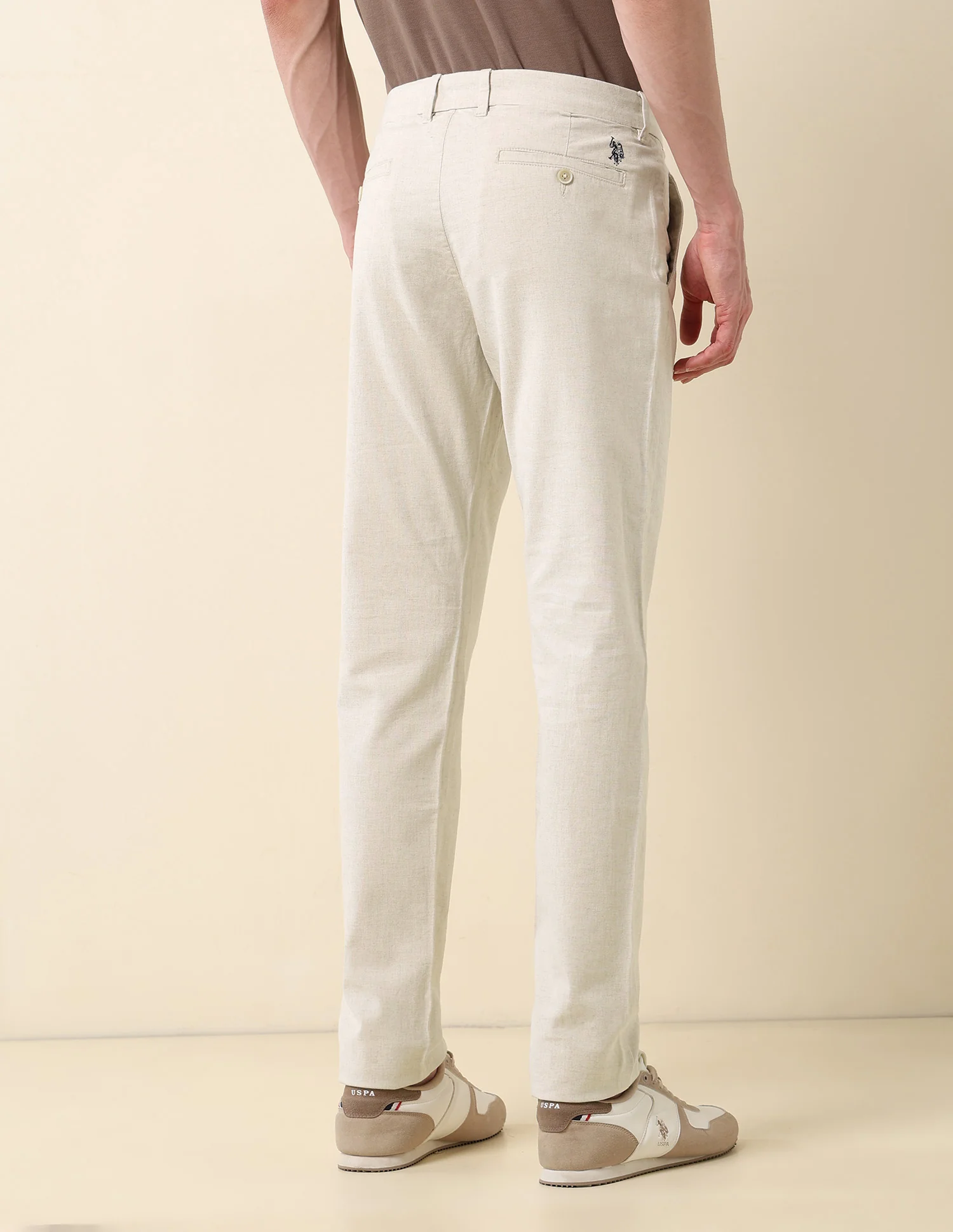 Austin Slim Fit Satin Trousers - Image 5