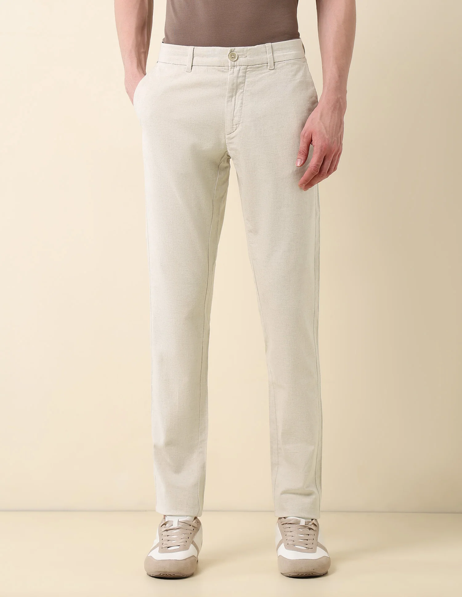 Austin Slim Fit Satin Trousers - Image 6