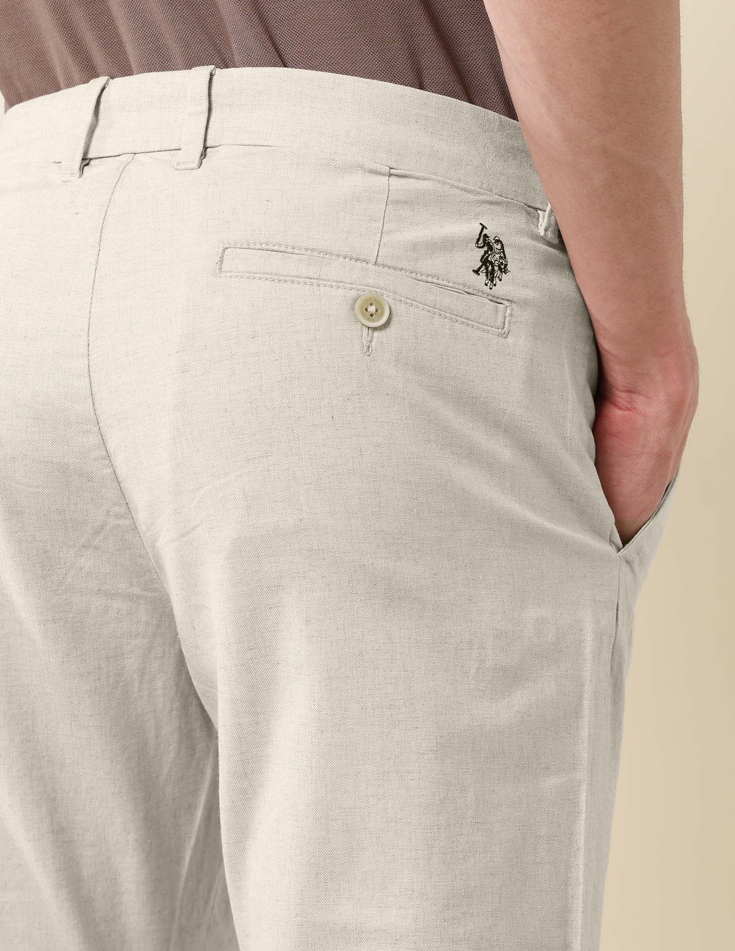 Austin Slim Fit Satin Trousers - Image 8