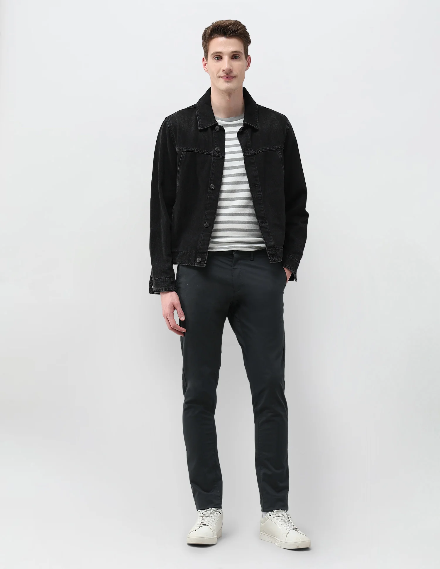 Austin Slim Fit Satin Trousers - Image 3