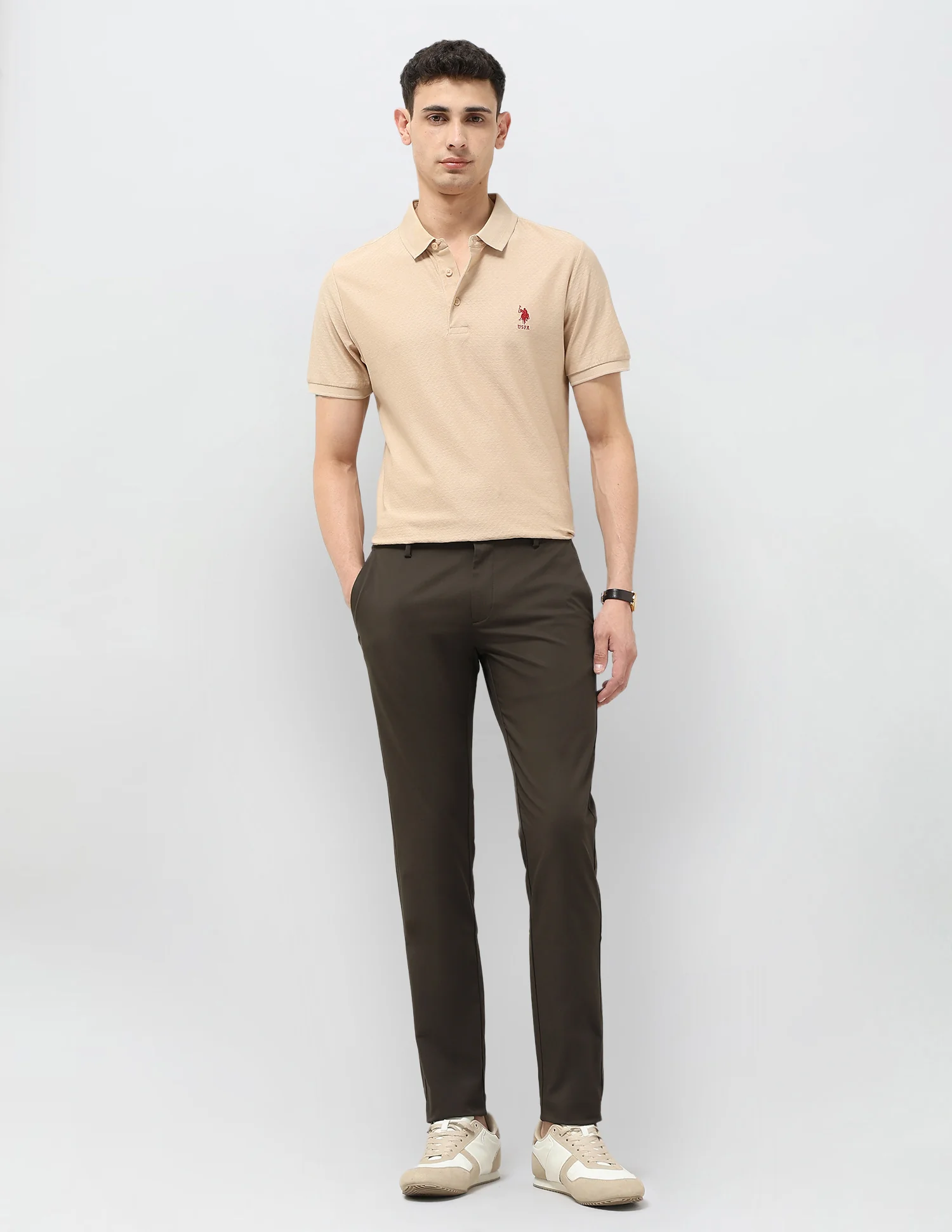 Austin Slim Fit Satin Trousers - Image 3