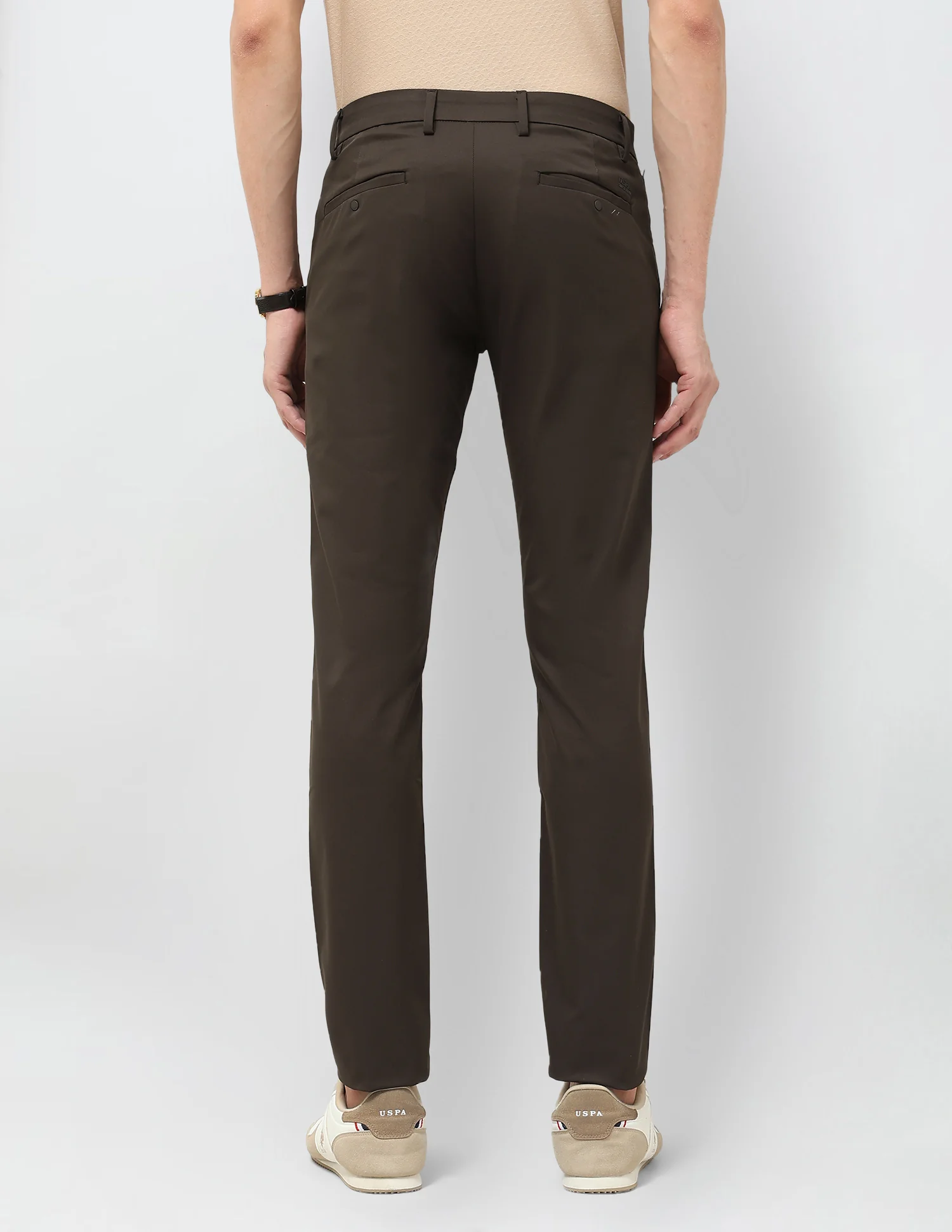 Austin Slim Fit Satin Trousers - Image 5
