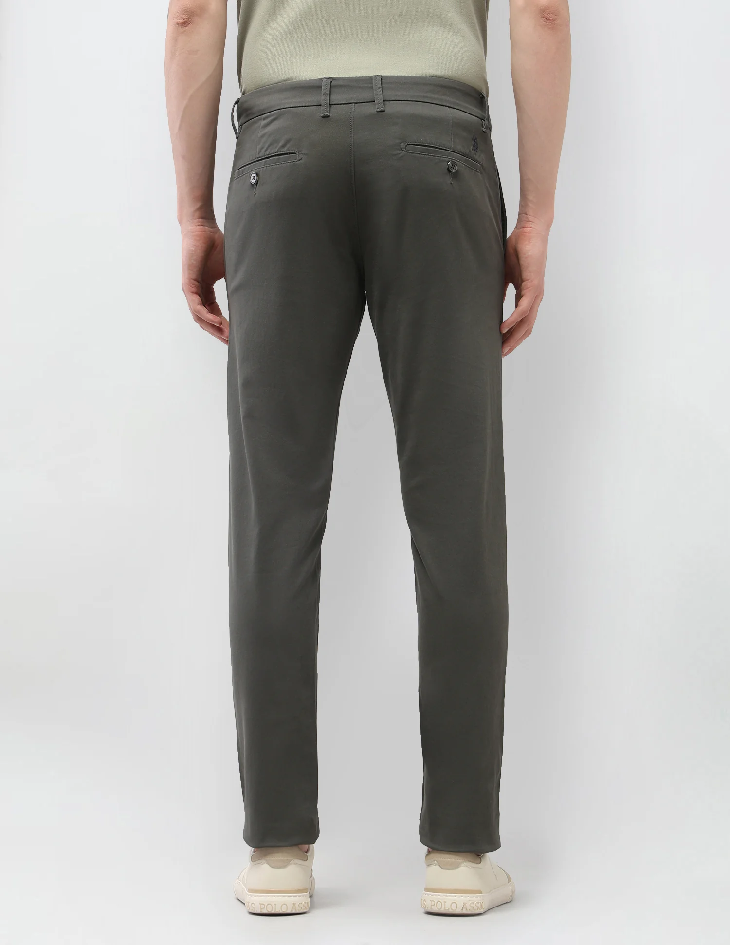 Austin Slim Fit Satin Trousers - Image 5