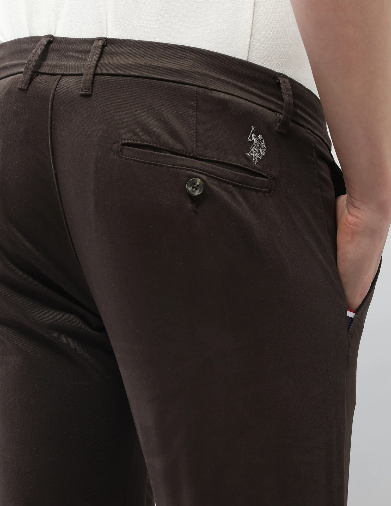 Austin Slim Fit Satin Trousers - Image 8