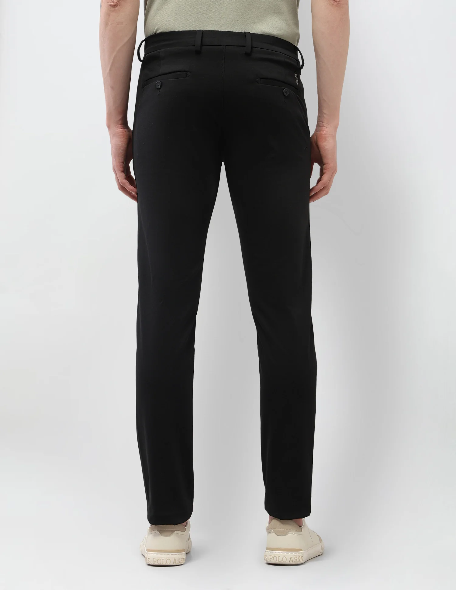 Austin Slim Fit Satin Trousers - Image 5