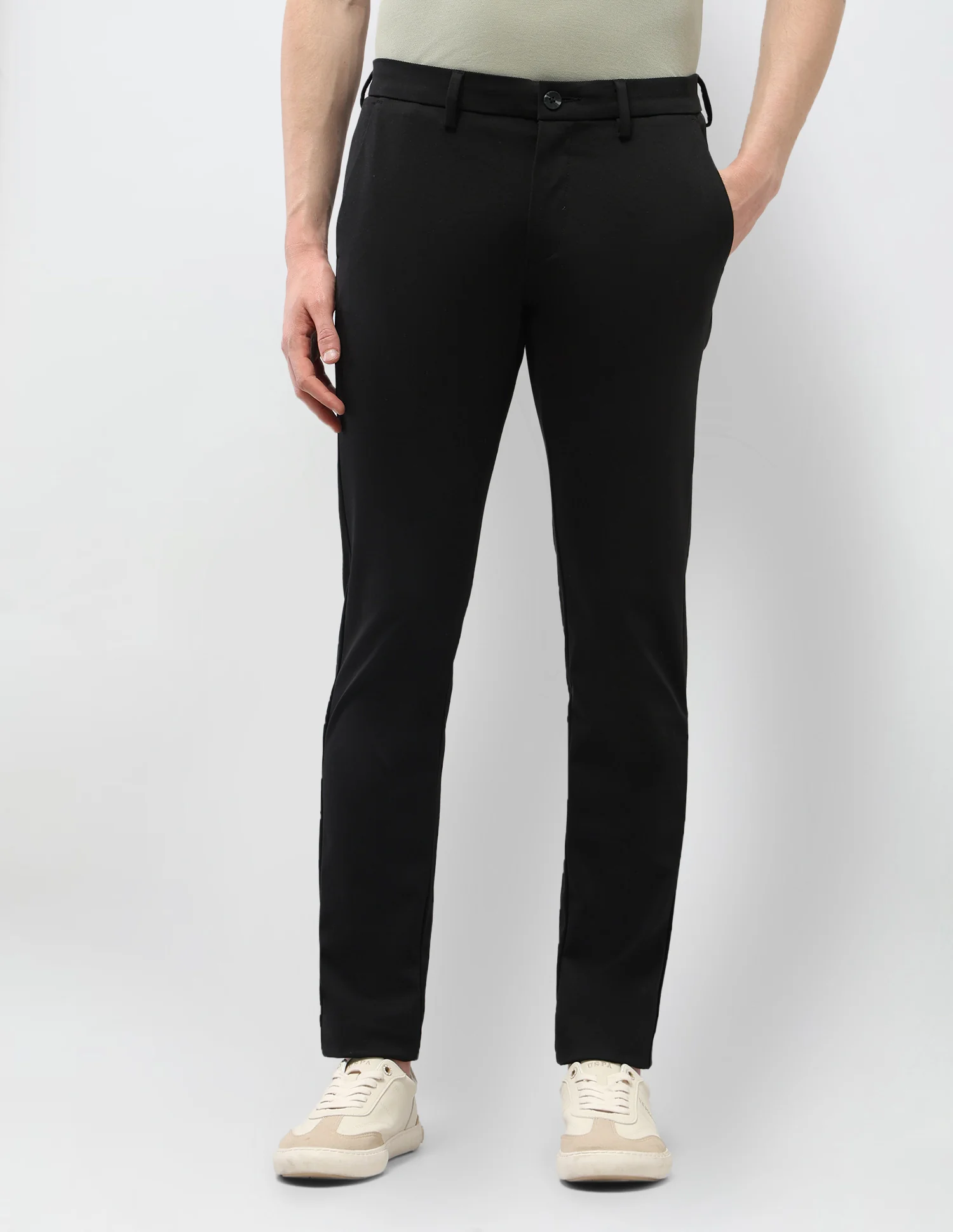 Austin Slim Fit Satin Trousers - Image 6