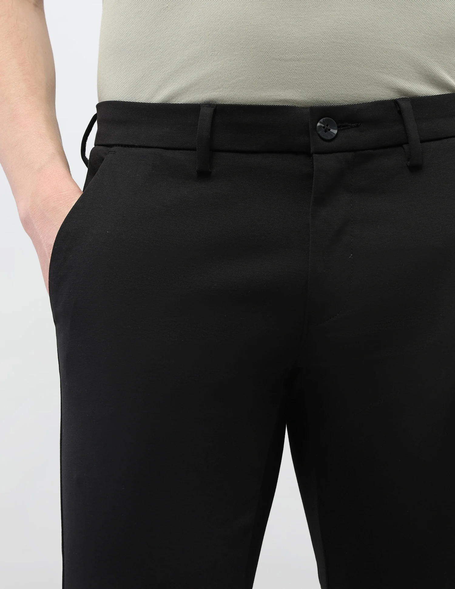 Austin Slim Fit Satin Trousers - Image 7