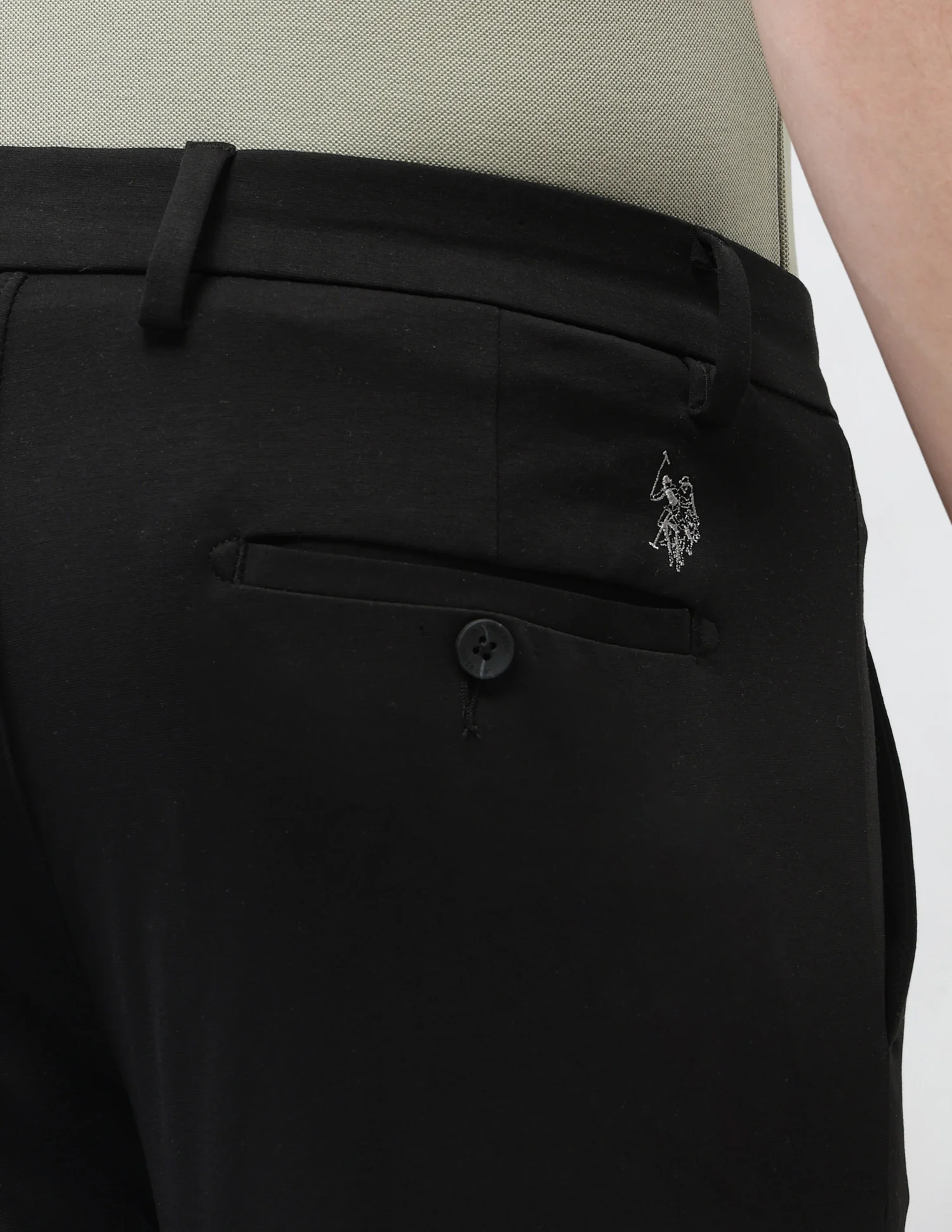 Austin Slim Fit Satin Trousers - Image 8
