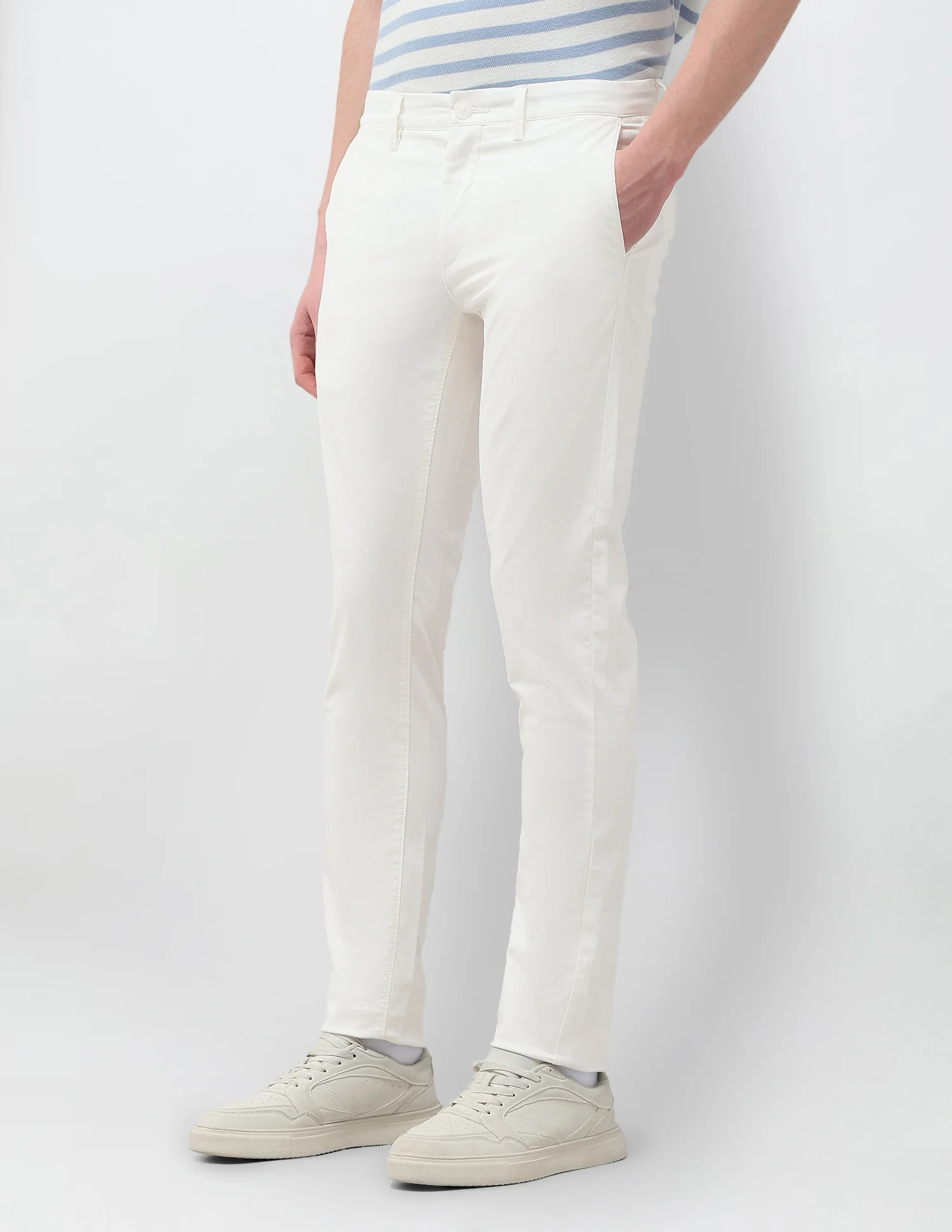 Austin Slim Fit Satin Trousers - Image 4