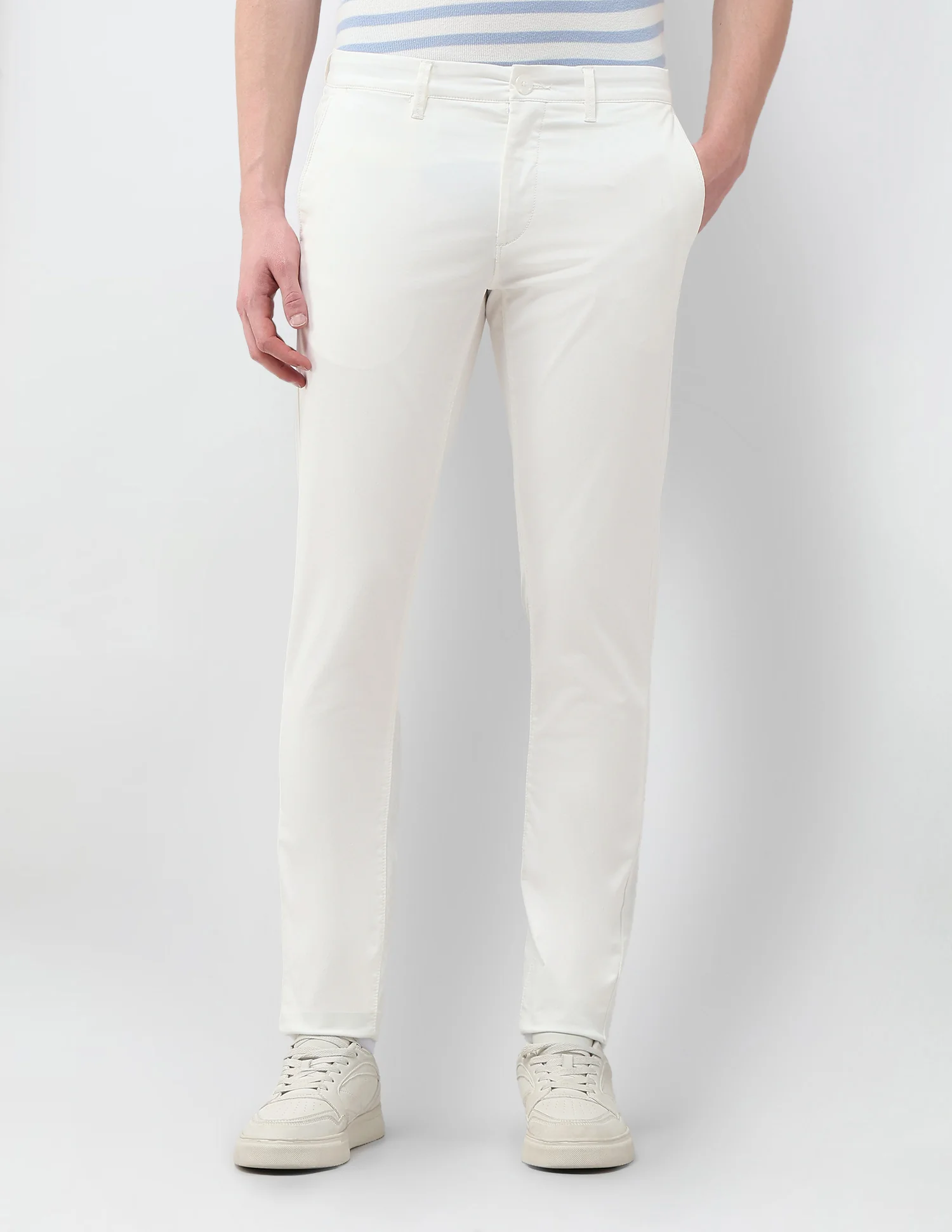 Austin Slim Fit Satin Trousers - Image 6
