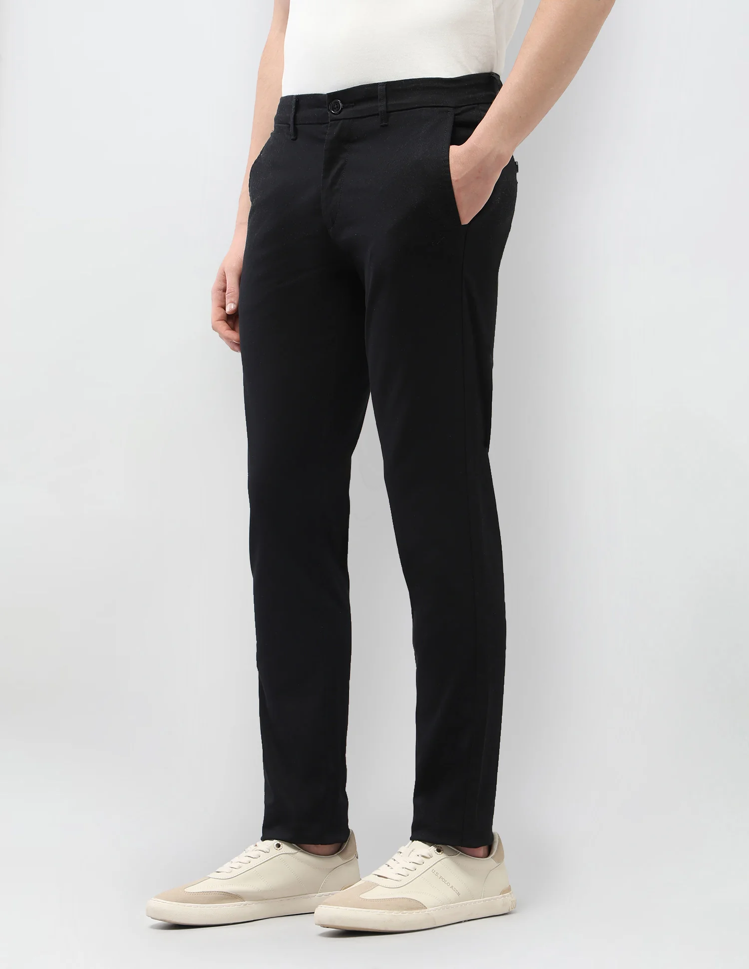 Austin Slim Fit Satin Trousers - Image 4