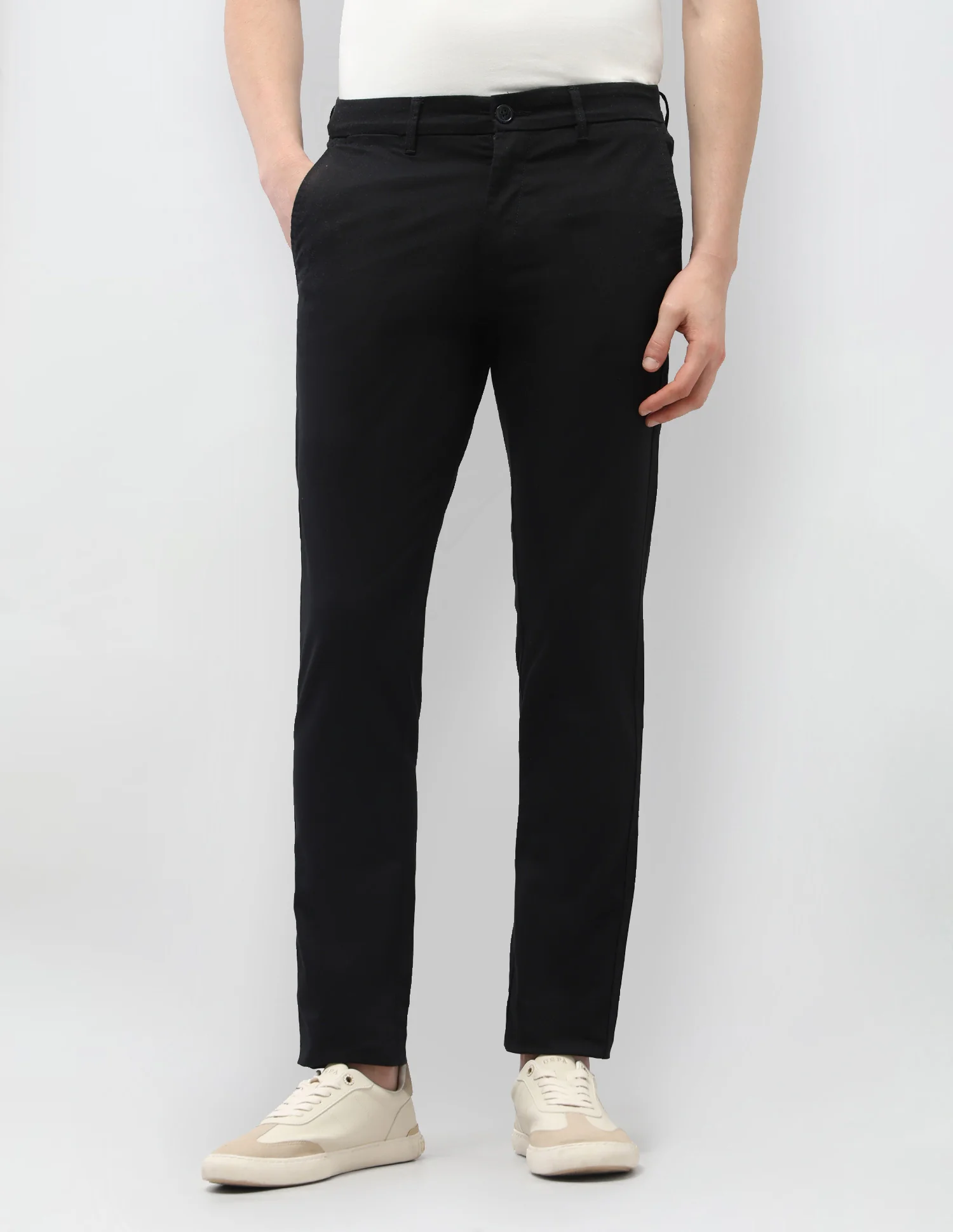Austin Slim Fit Satin Trousers - Image 6