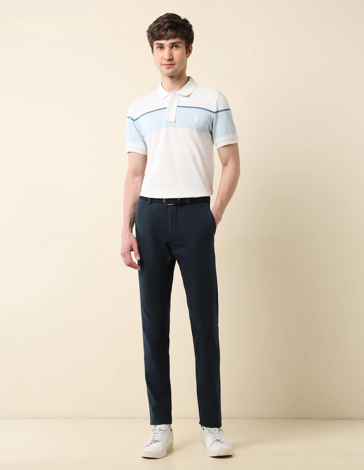 Austin Slim Fit Satin Trousers - Image 3